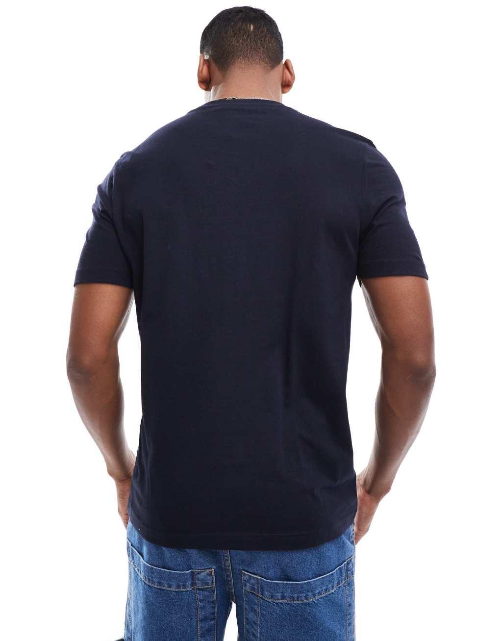 Tommy Hilfiger Large Logo T-Shirt in Navy Product Image