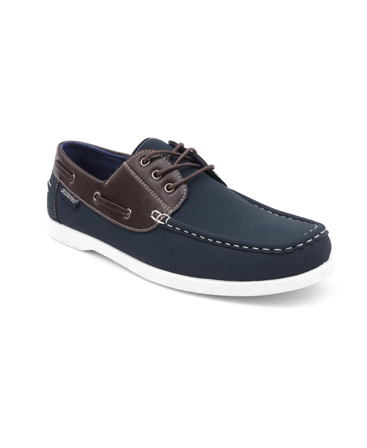 Akademiks Marina Men's Boat Shoes, Size: 10 Medium, Black Product Image