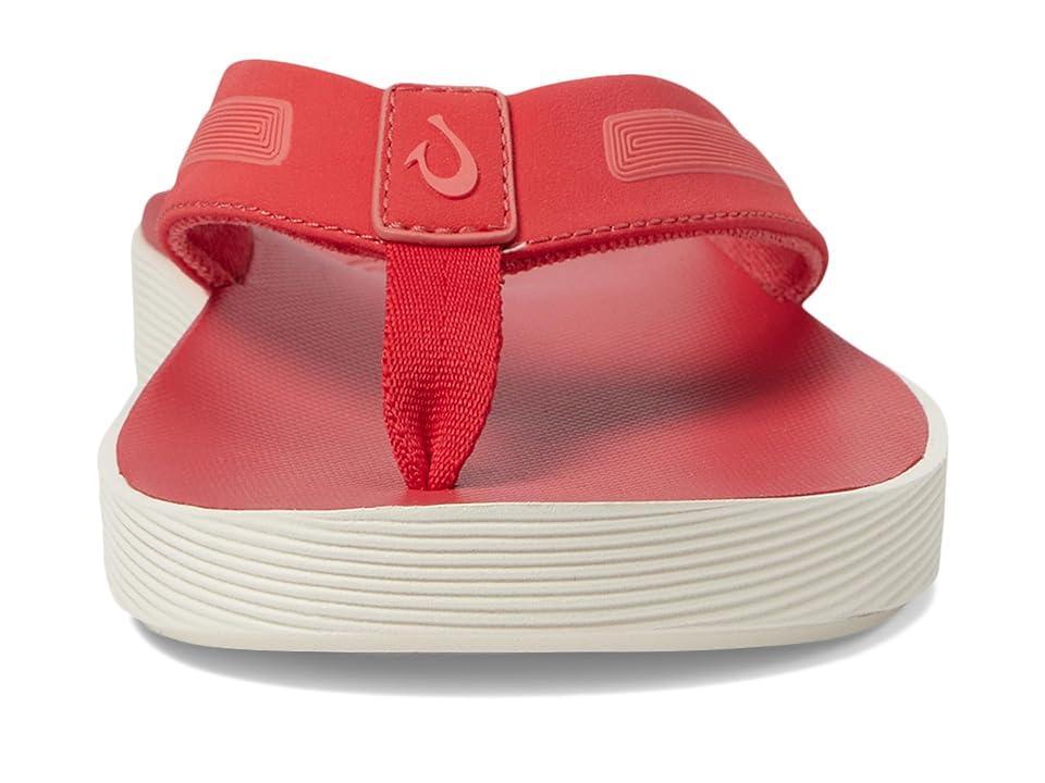 OluKai Leeward Lava/Red Lava) Men's Shoes Product Image