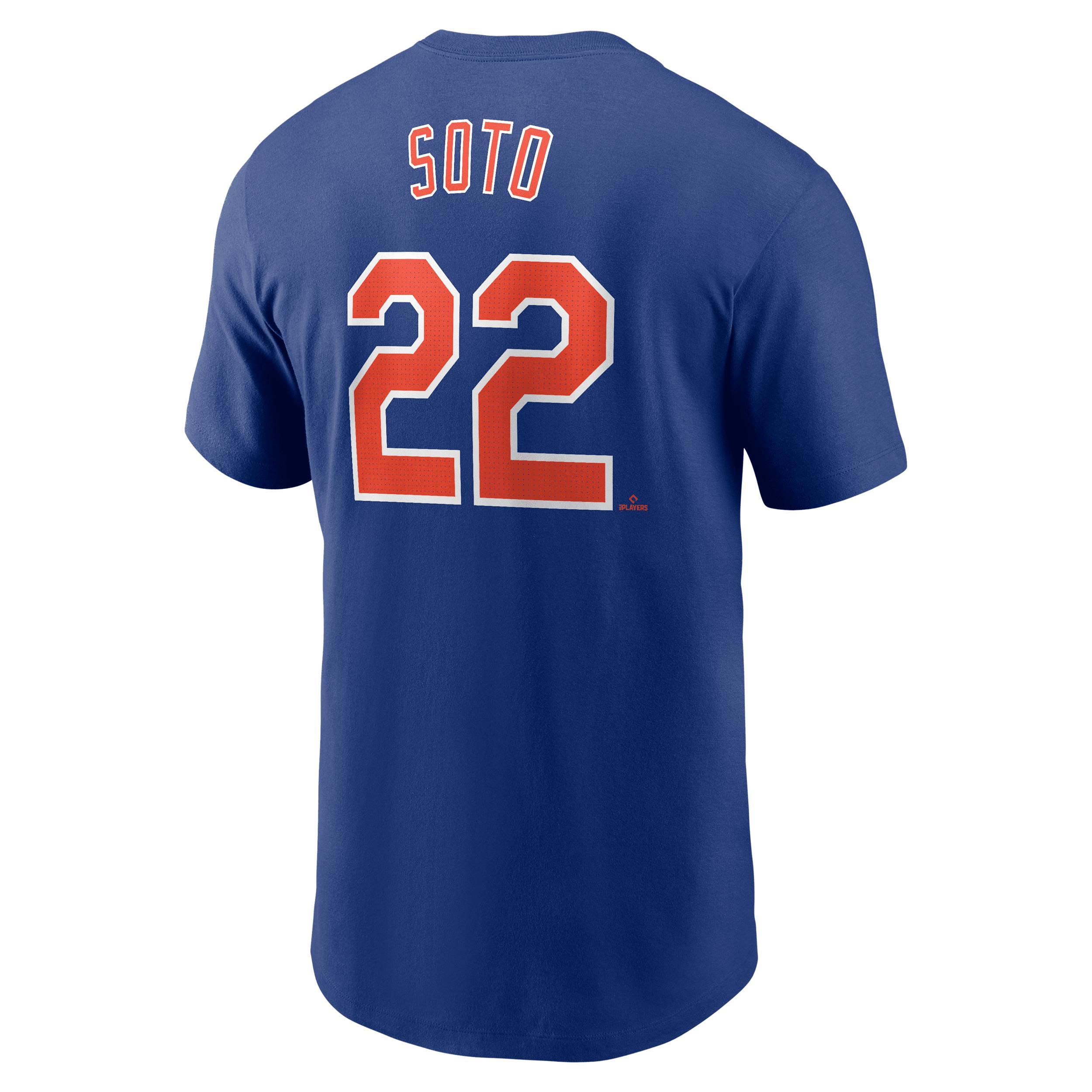 Juan Soto New York Mets Fuse Nike Men's MLB T-Shirt Product Image
