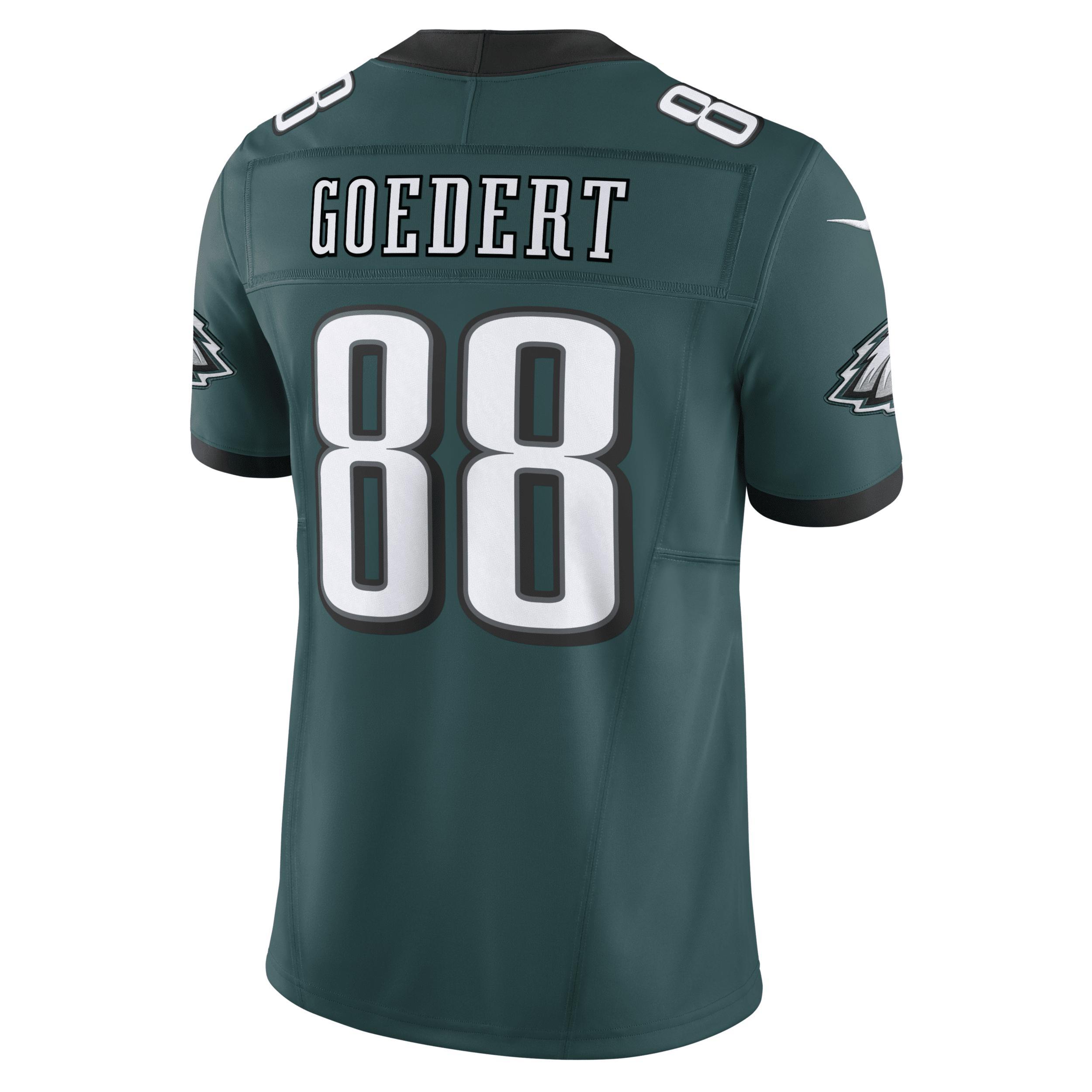 Men's Nike Dallas Goedert Midnight Green Philadelphia Eagles Vapor F.U.S.E. Limited Jersey, Size: Large Product Image