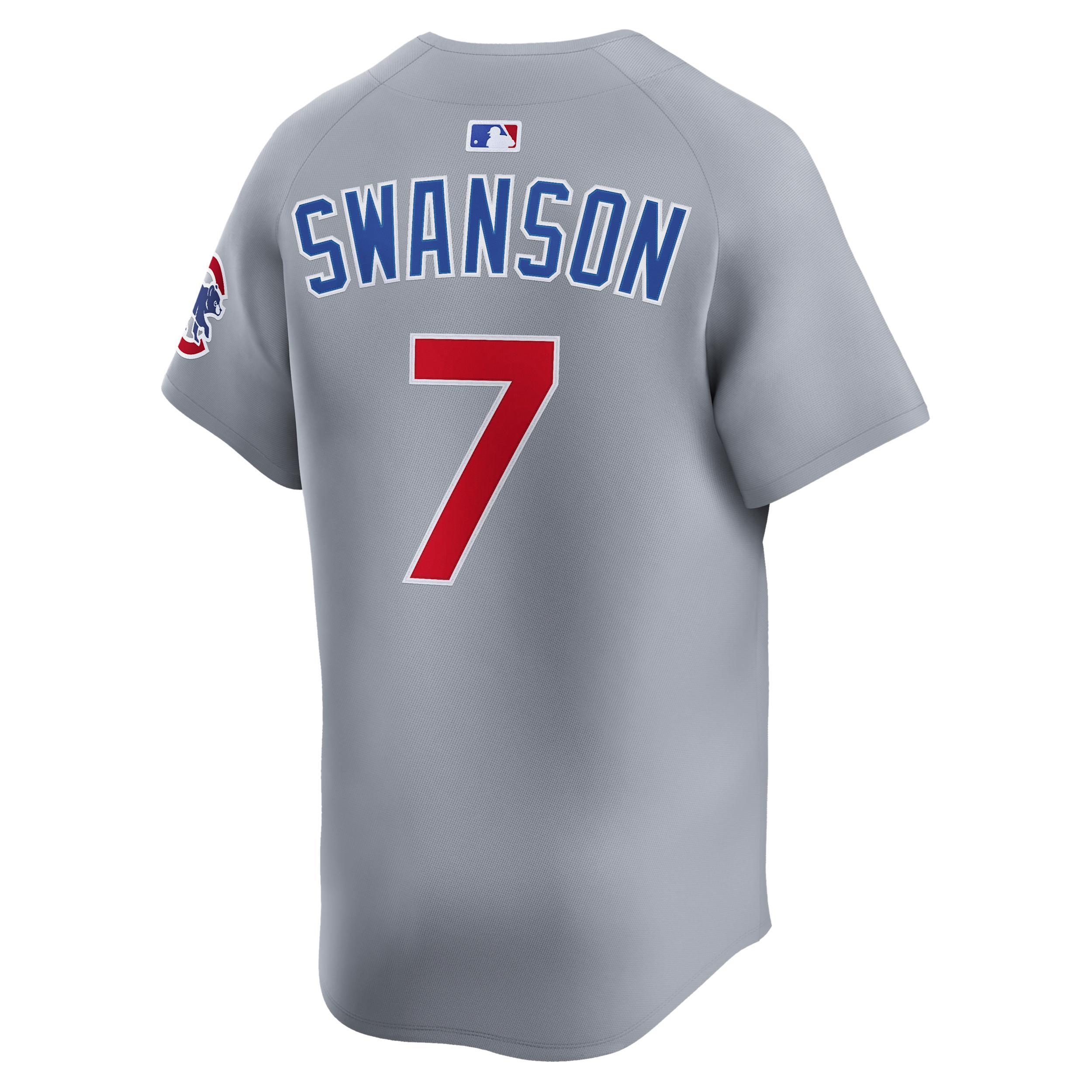 Dansby Swanson Chicago Cubs Men's Nike Dri-FIT ADV MLB Limited Jersey Product Image