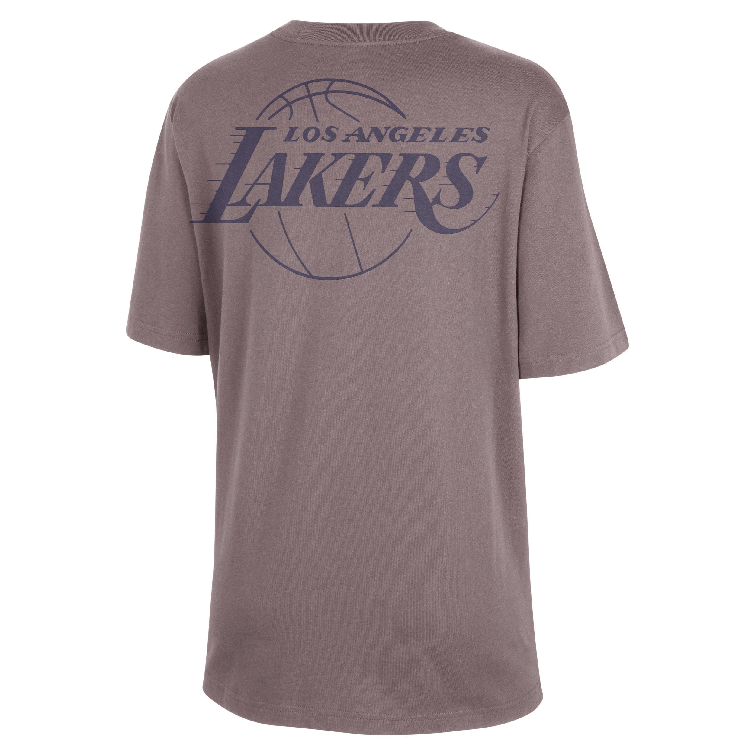 Nike Women's Los Angeles Lakers Courtside Statement Edition Jordan NBA T-Shirt Product Image