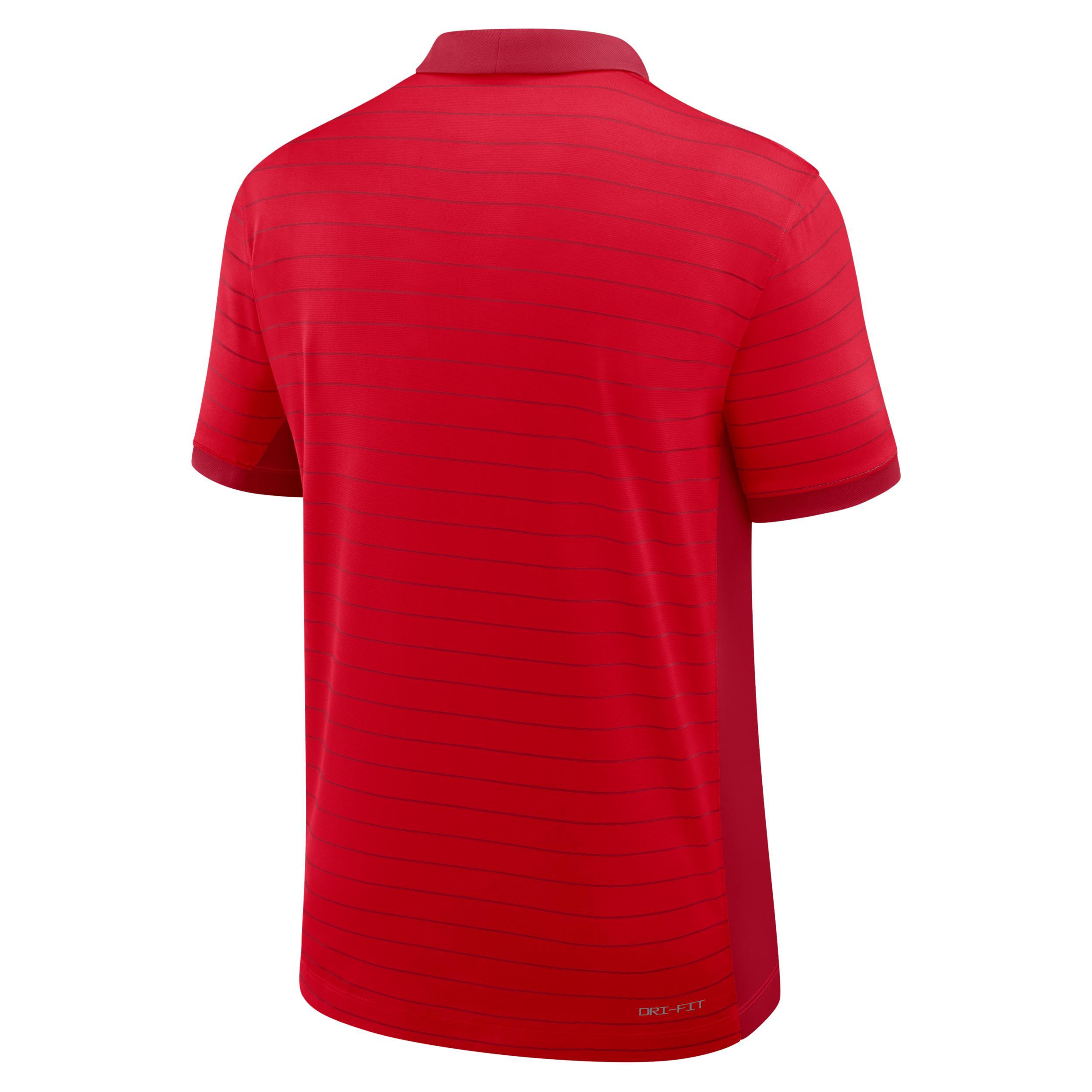 Oklahoma Sideline Victory Stripe Men's Jordan Brand Dri-FIT College Polo Product Image