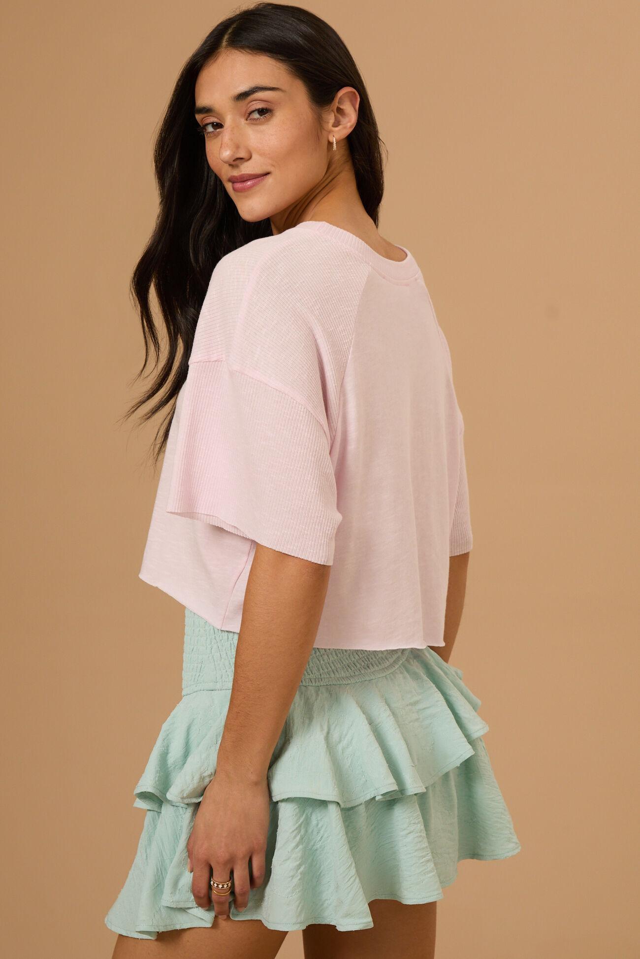Riley Boxy Slub Tee Product Image