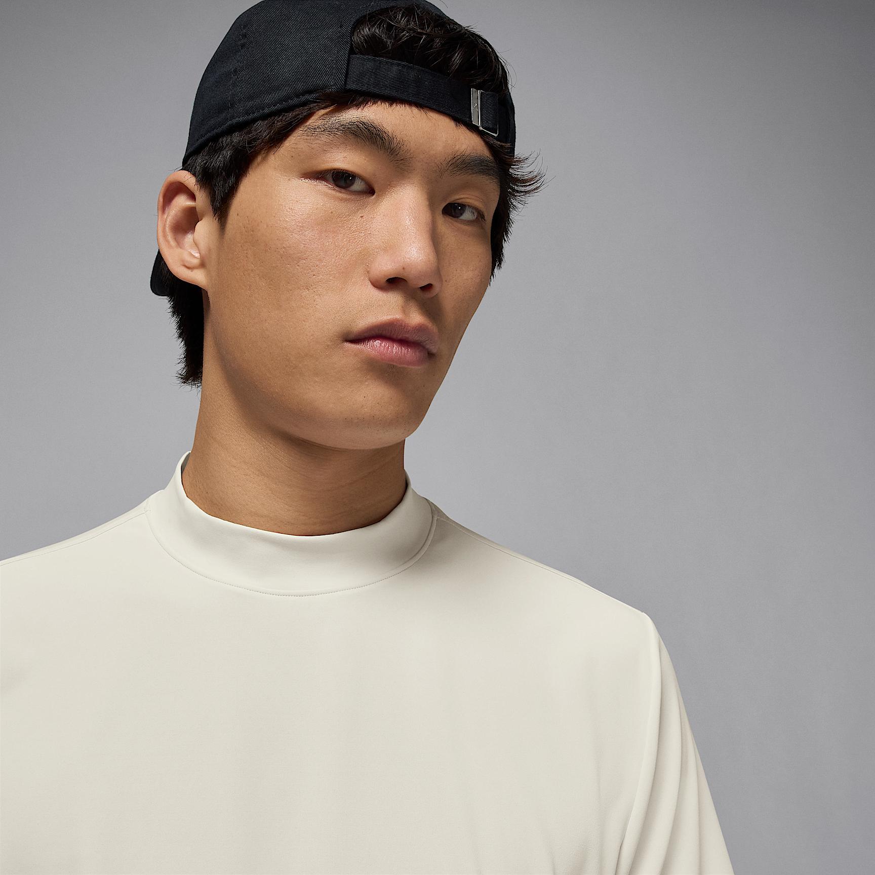 Men's Jordan Sport Mock-Neck Golf T-Shirt Product Image
