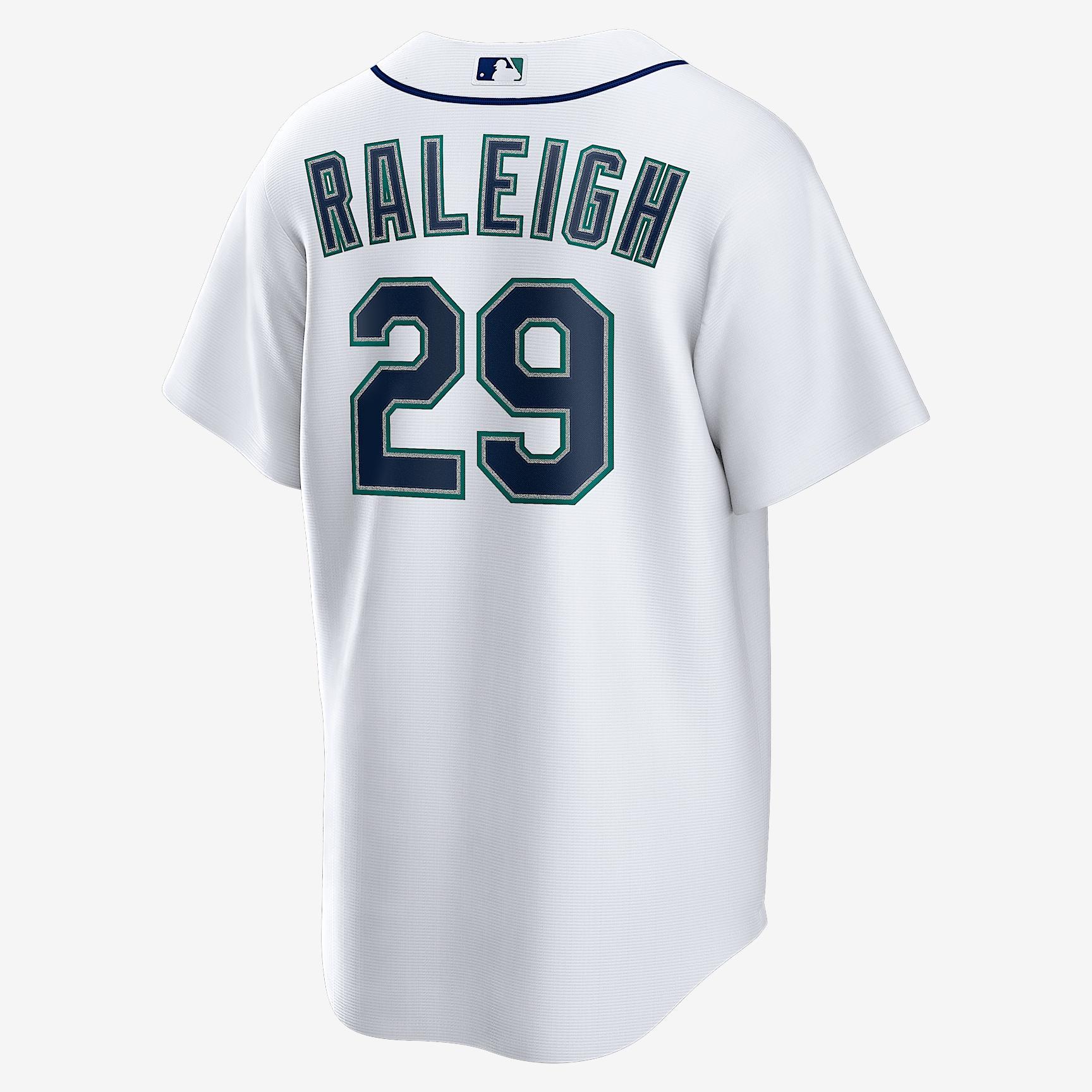 Cal Raleigh Seattle Mariners Men's Nike MLB Replica Jersey Product Image