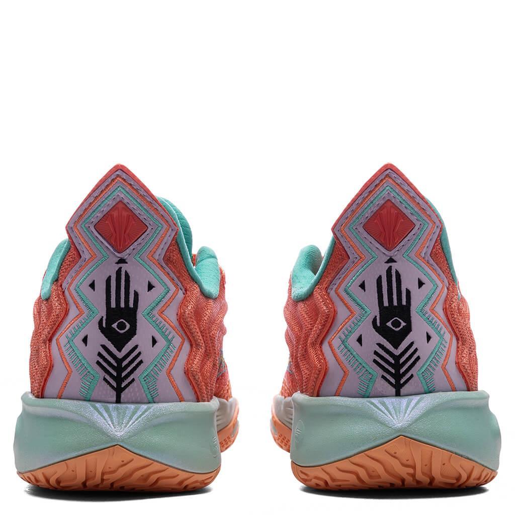 ANTA x Kyrie Irving Kai 2 'Sun' - Orange/Green/Purple Male Product Image
