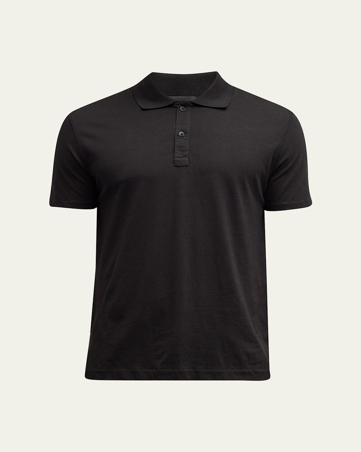 Mens Classic Jersey Slim-Fit Polo Product Image