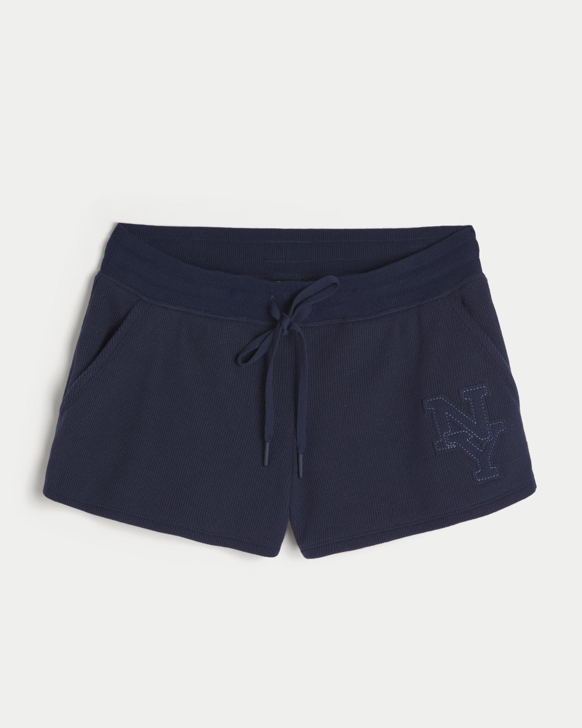 Gilly Hicks Foldover Waist Waffle Shorts Product Image