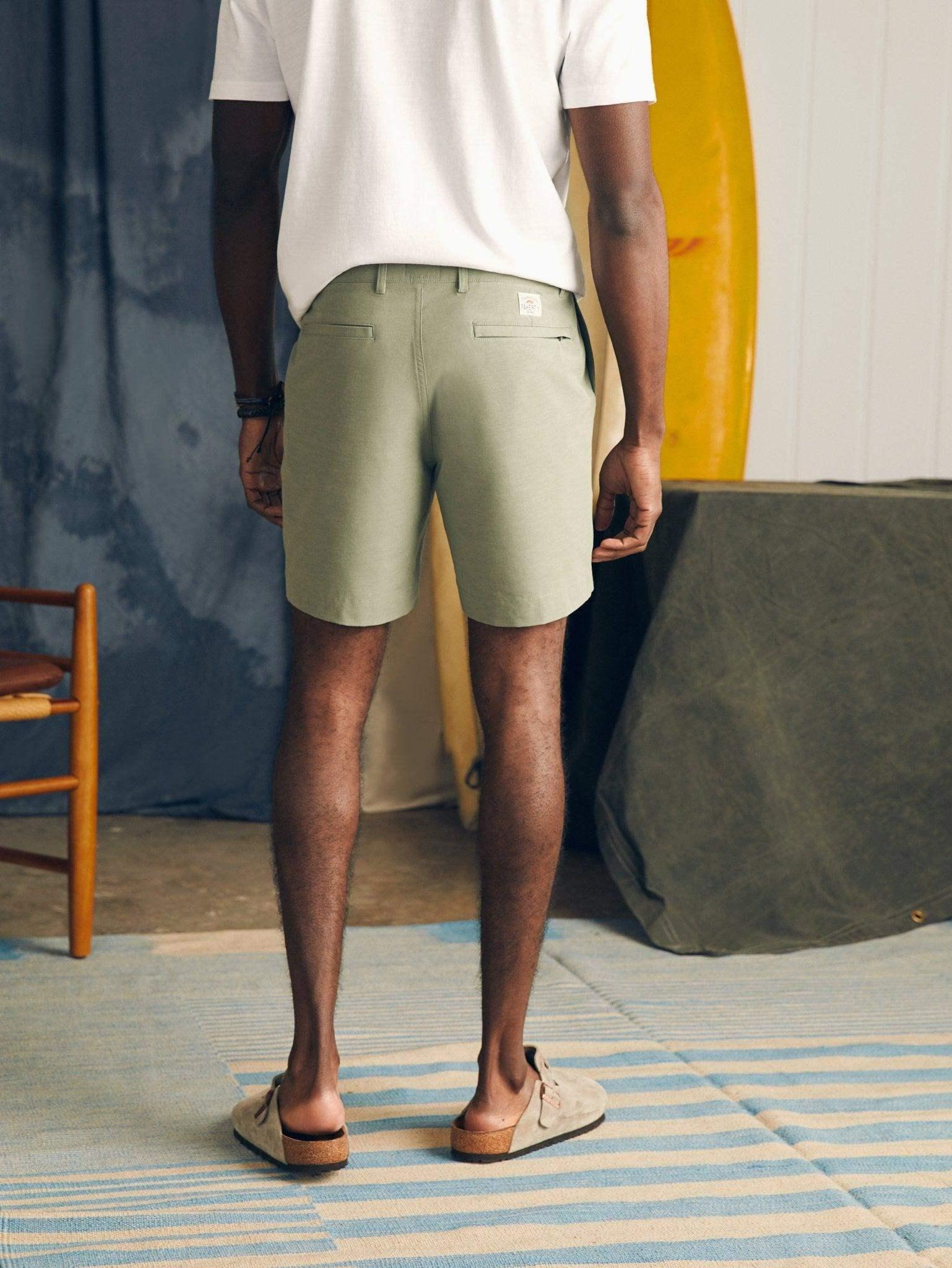 Belt Loop All Day Shorts (7") - Olive Male Product Image