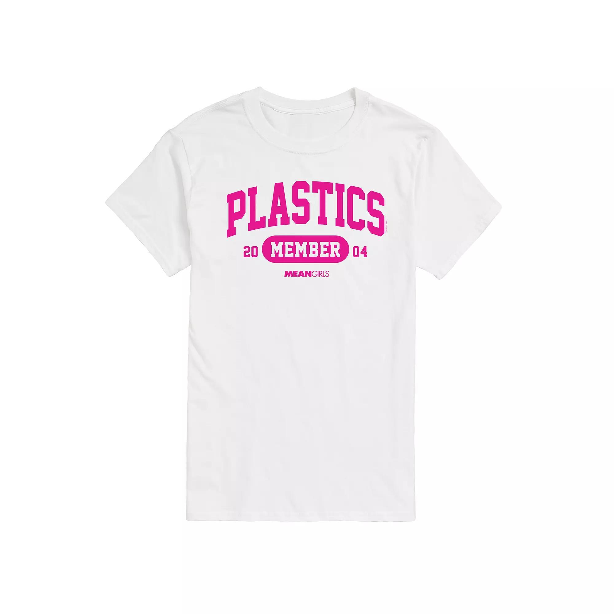 Mens Mean Girls Plastics Member Graphic Tee Product Image