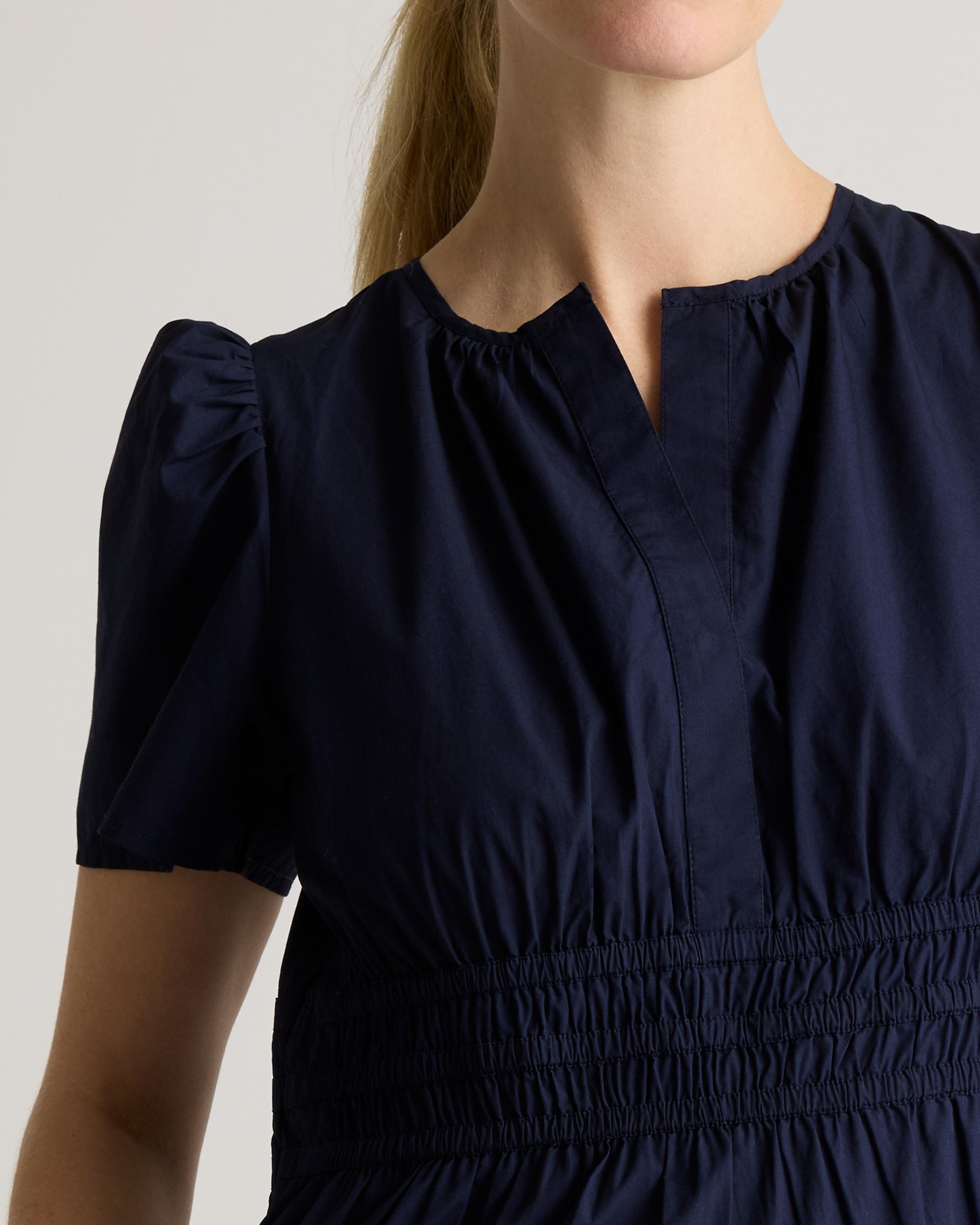 Quince | Women's Poplin Maternity Tiered Maxi Dress Organic Cotton Product Image