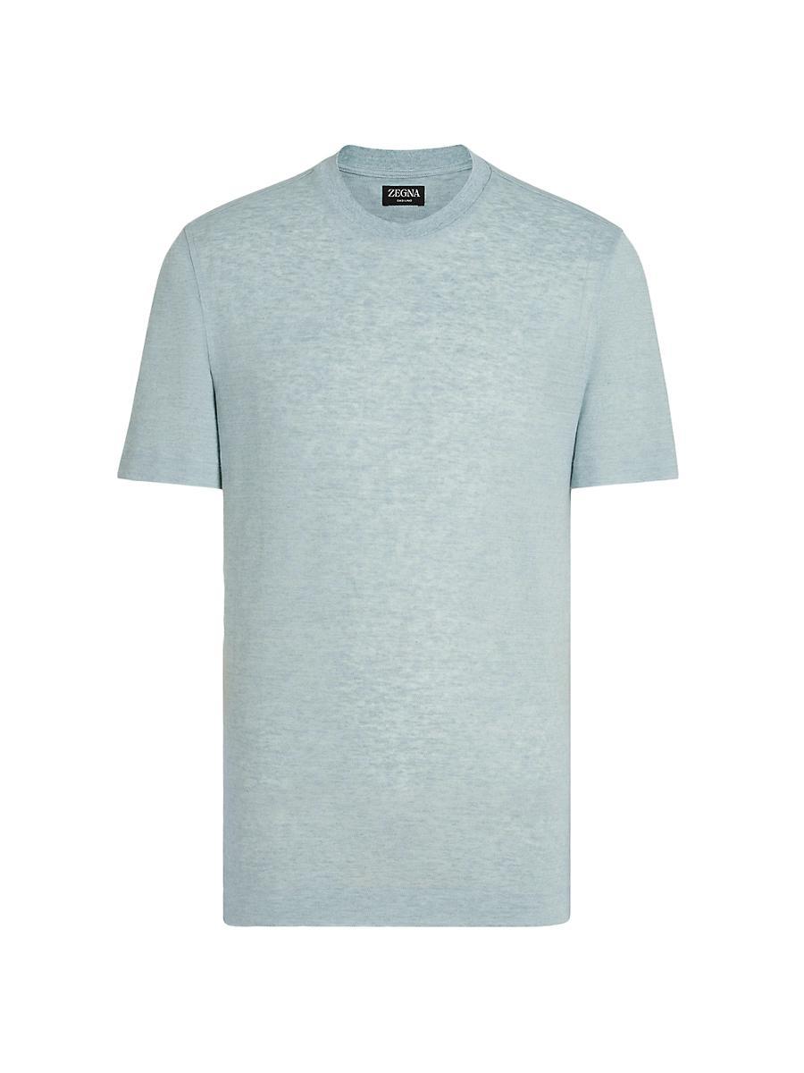 Mens Oasi Lino T-Shirt Product Image