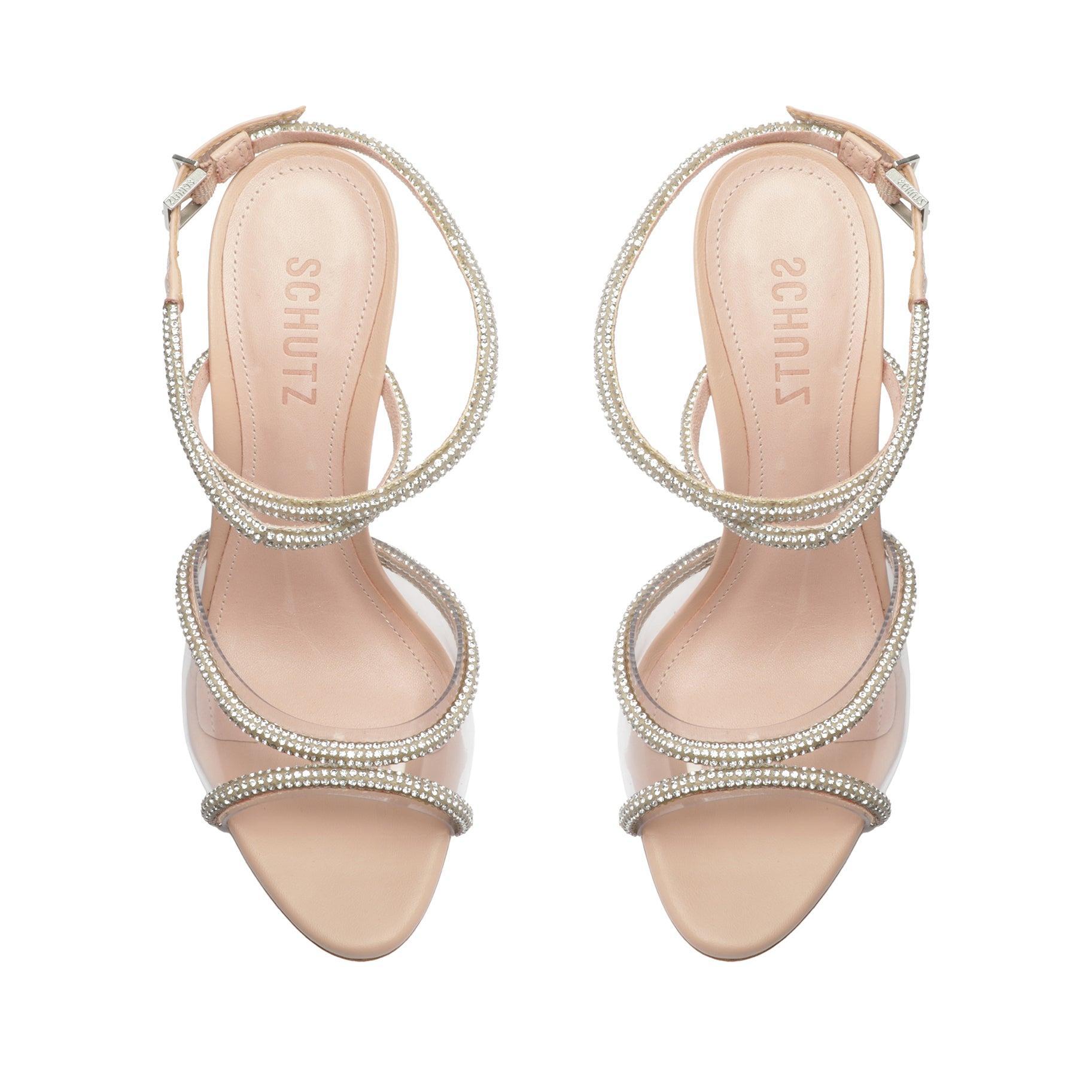 Louise Vinyl & Nappa Leather Sandal Product Image