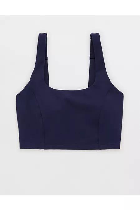 OFFLINE By Aerie The Hugger Square Neck Longline Sports Bra Women's Product Image