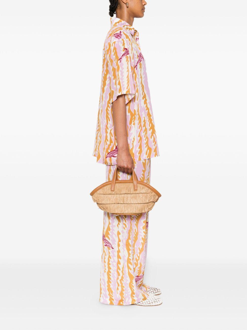 mini Fringe Mercado tote bag Product Image