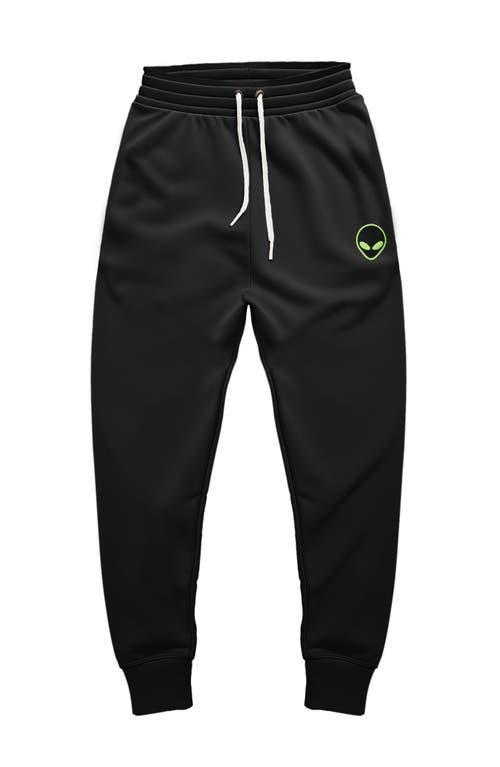 Dalix Mens Alien Midweight Fleece Jogger Pant in Black at Nordstrom, Size X-Large Product Image