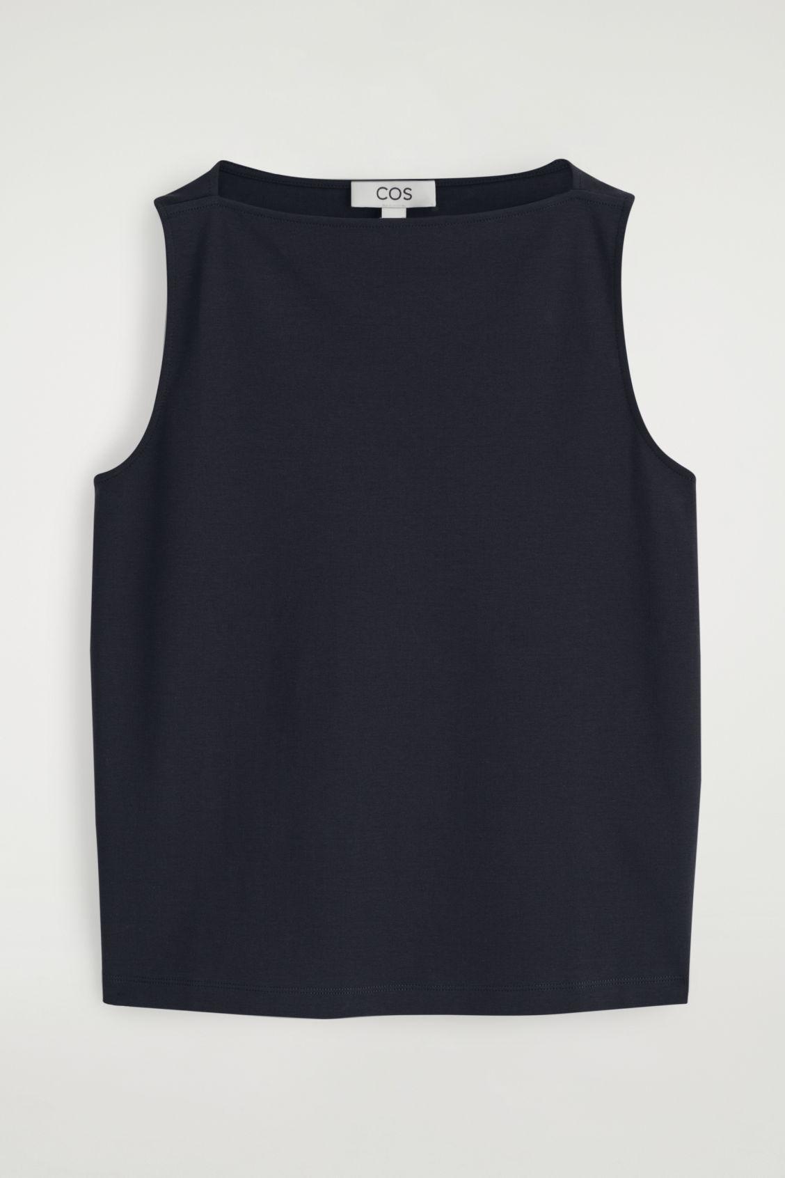 BOAT-NECK TANK TOP Product Image