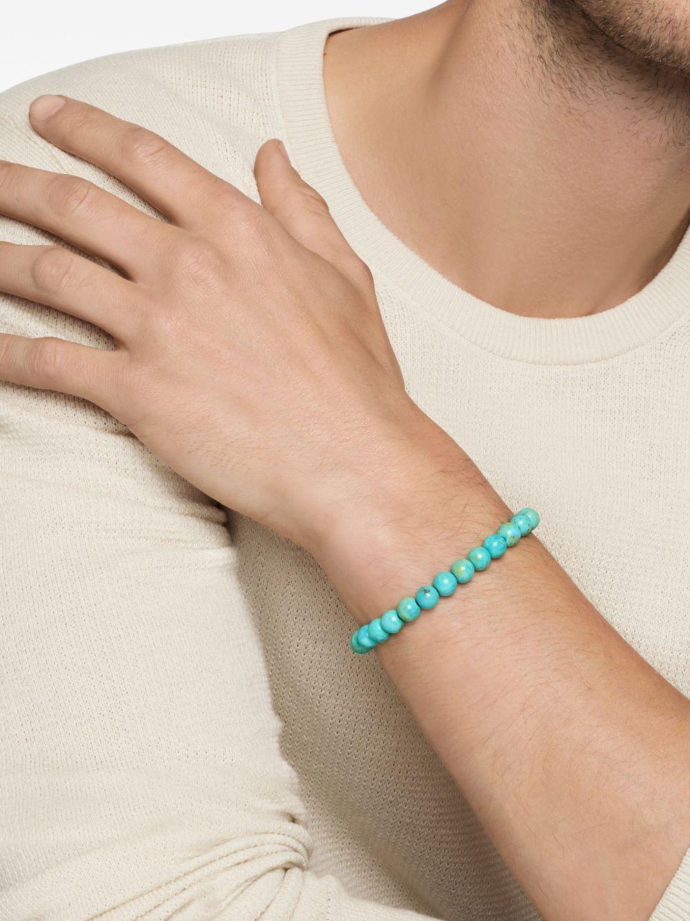 sterling silver Spiritual Beads bracelet (8mm) Product Image