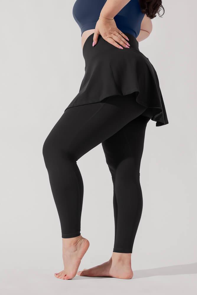 Crisscross Hourglass® Sklegging - Black Product Image