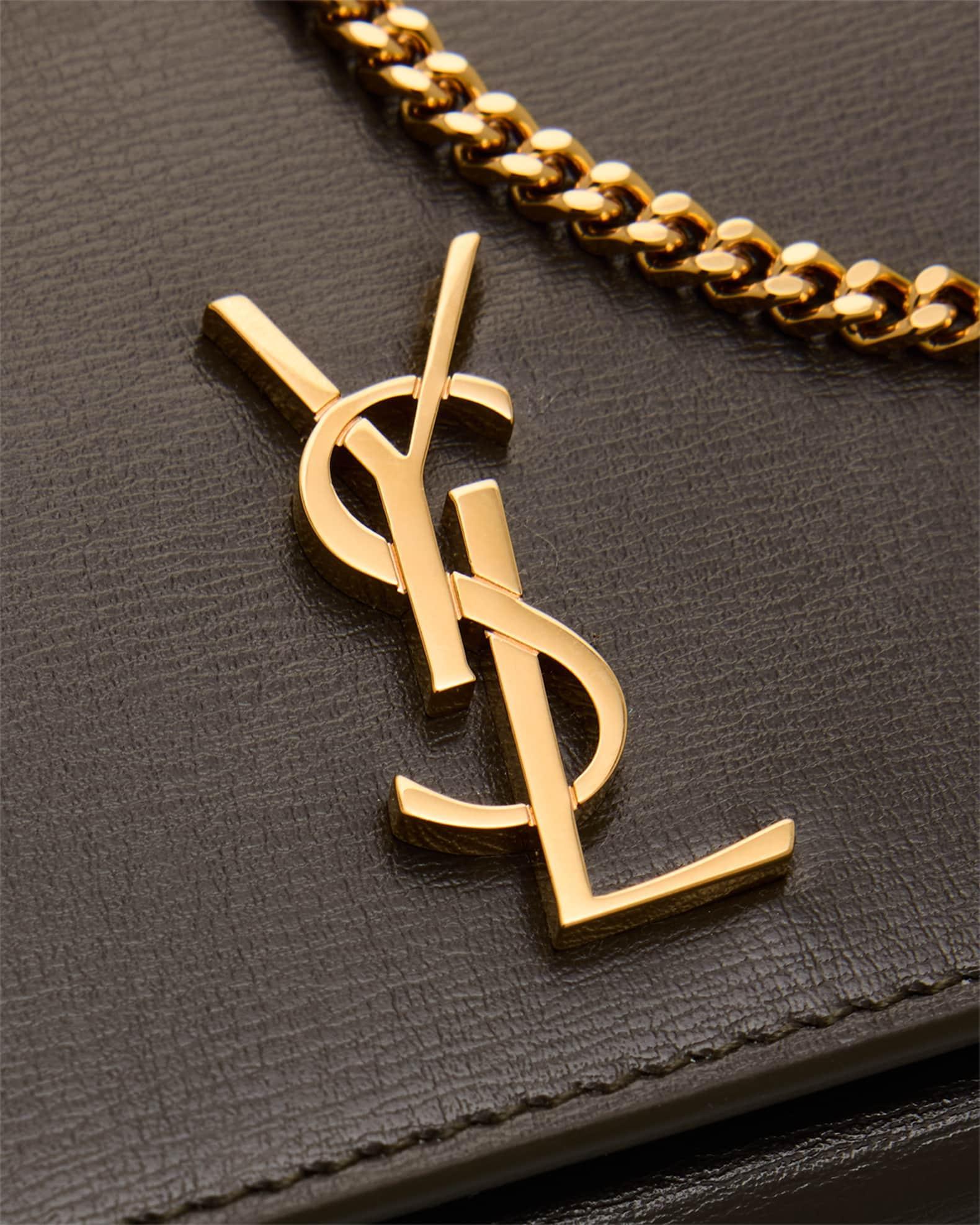 YSL Monogram Phone Holder Crossbody Bag in Leather Product Image
