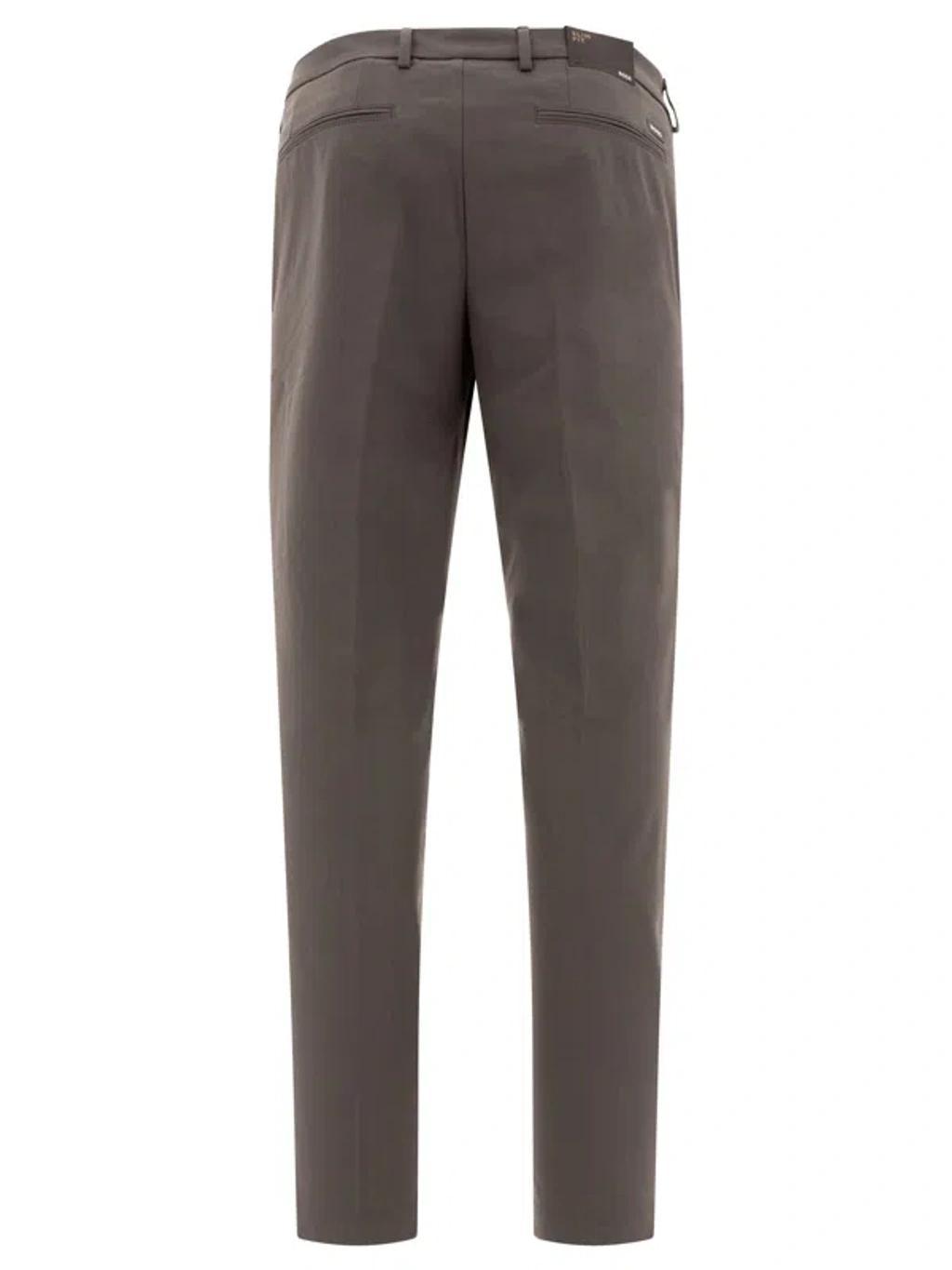 HUGO BOSS Kaito Trousers In Grey Product Image