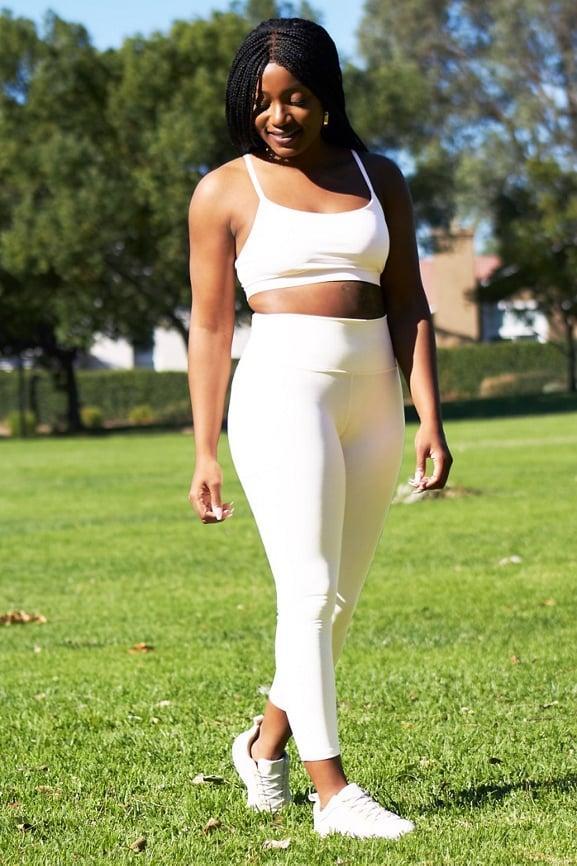 PureLuxe High-Waisted Iridescent 7/8 Legging Product Image
