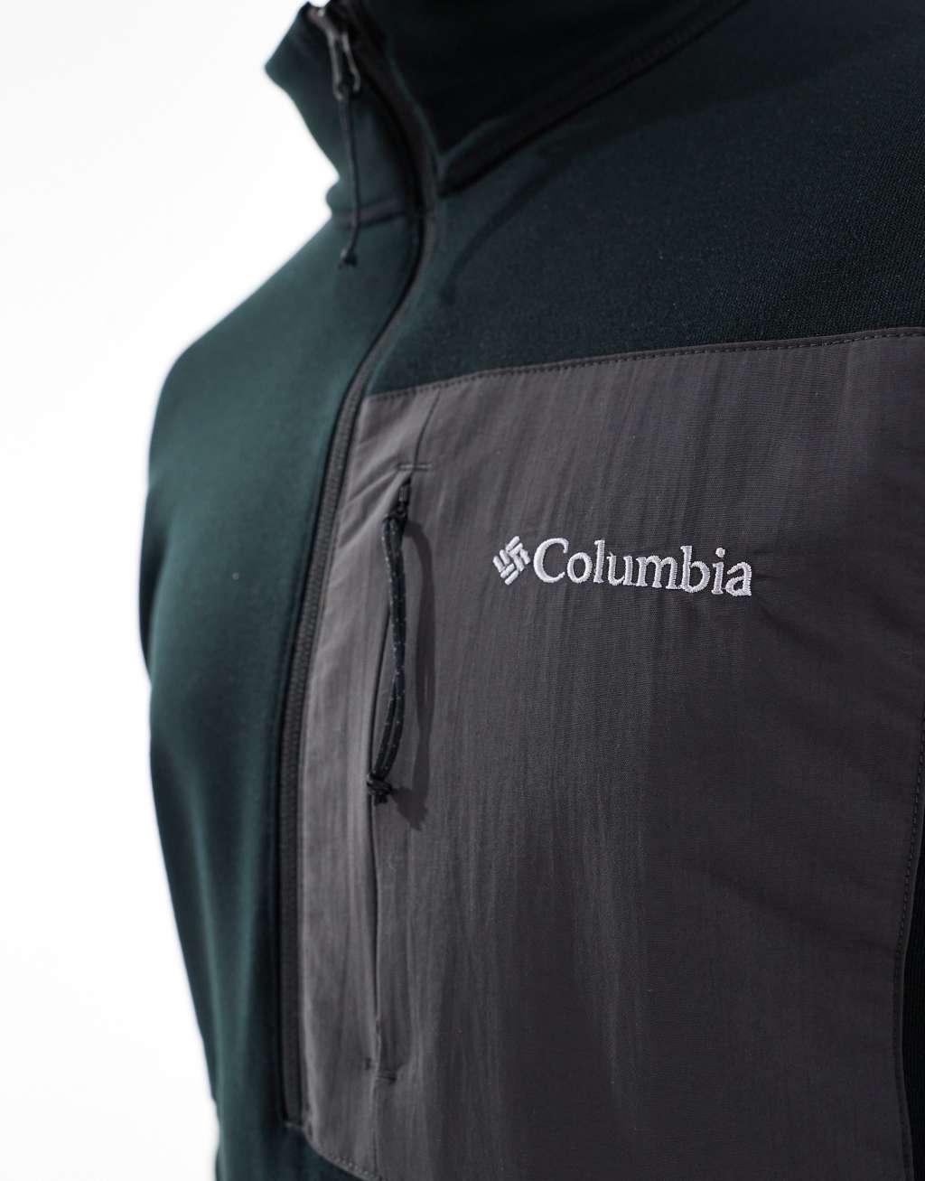 Columbia Hike half zip fleece in black Product Image