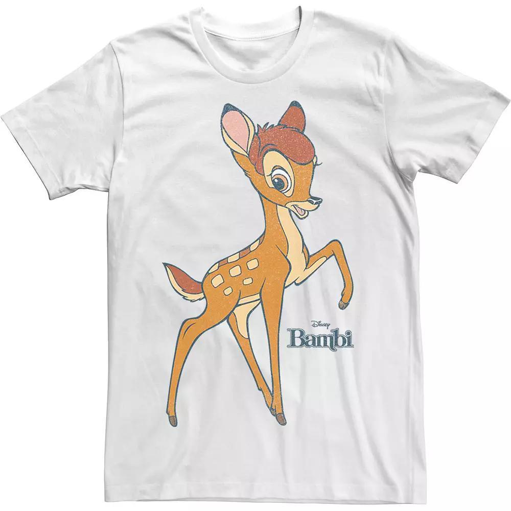 Disney's Bambi Men's Simple Portrait Logo Tee, Size: Medium, Light Blue Product Image
