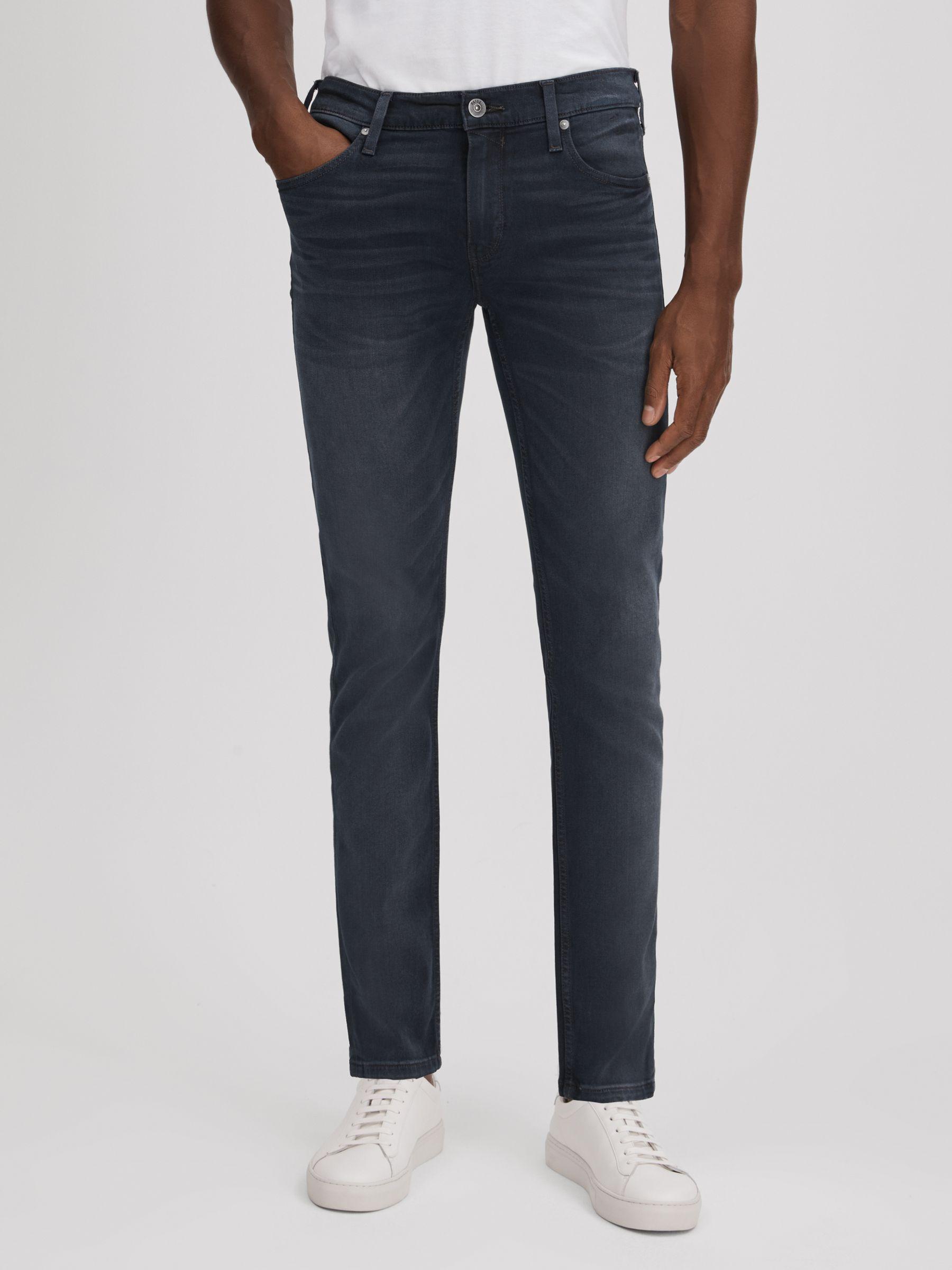 Paige High Stretch Super Skinny Jeans in Wheeler Blue Product Image