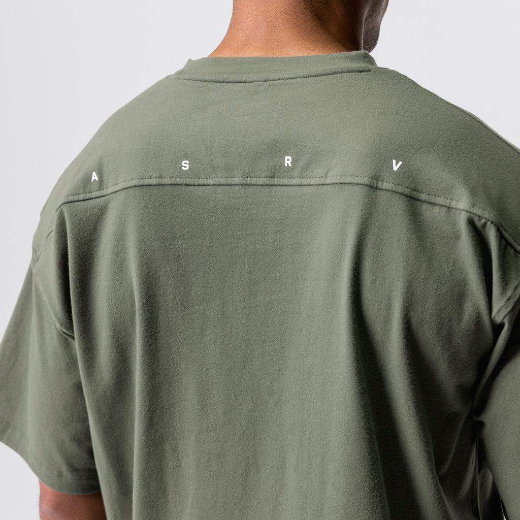 0514. CottonPlus™ Oversized Tee - Olive Product Image