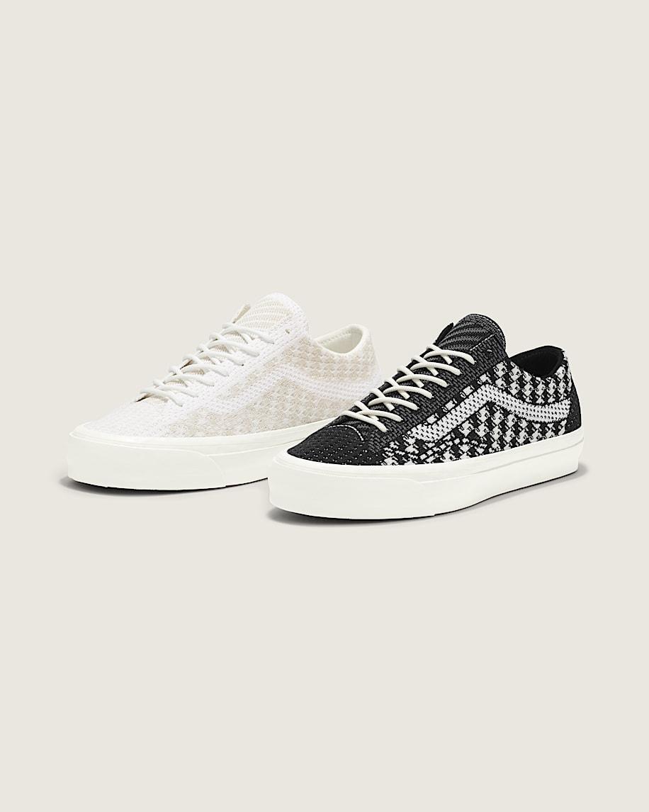 Premium Old Skool Knit Shoe in True White / Beige| Vans US Product Image