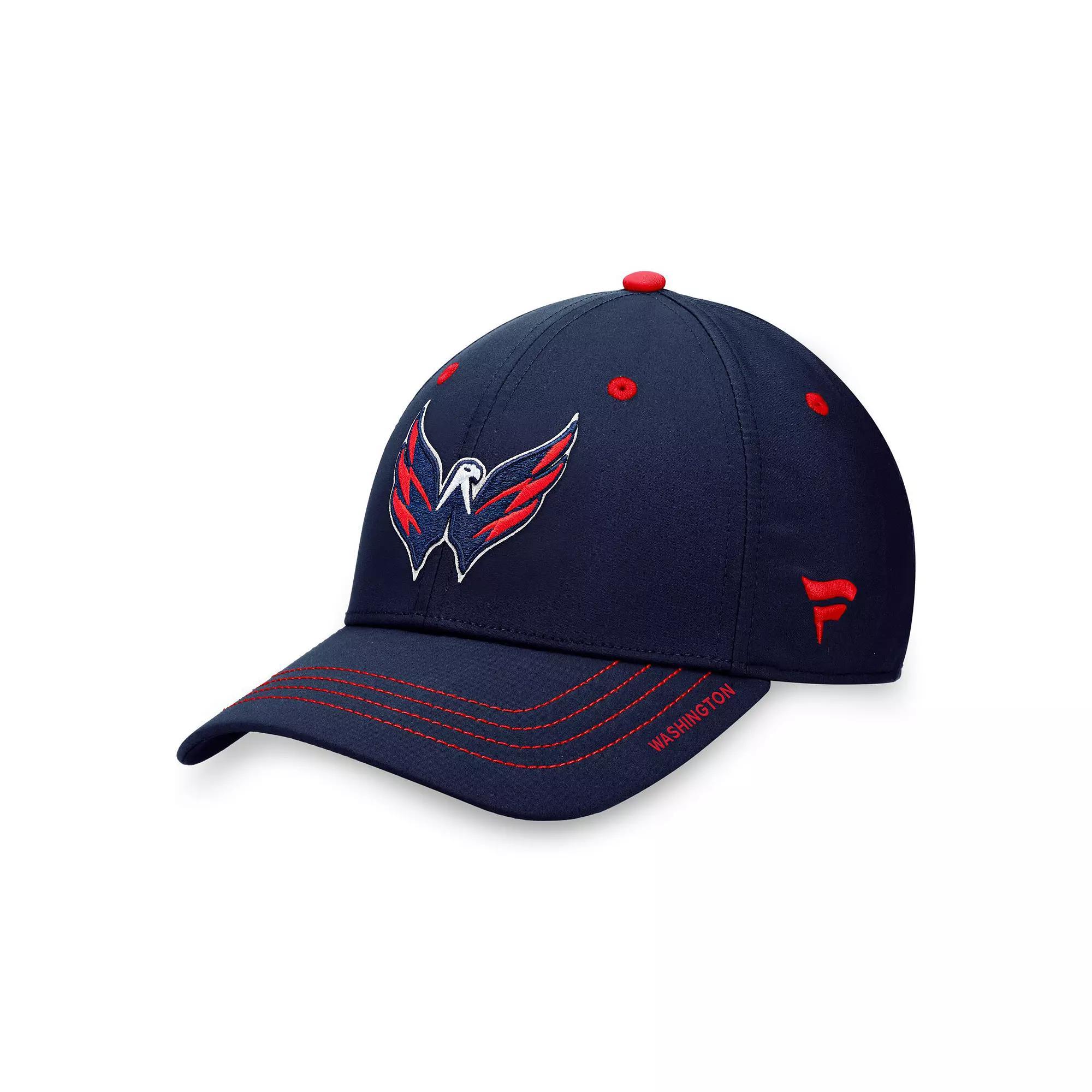 Men's Fanatics Branded Navy Washington Capitals Authentic Pro Rink Flex Hat, Size: Small/Medium, Blue Product Image