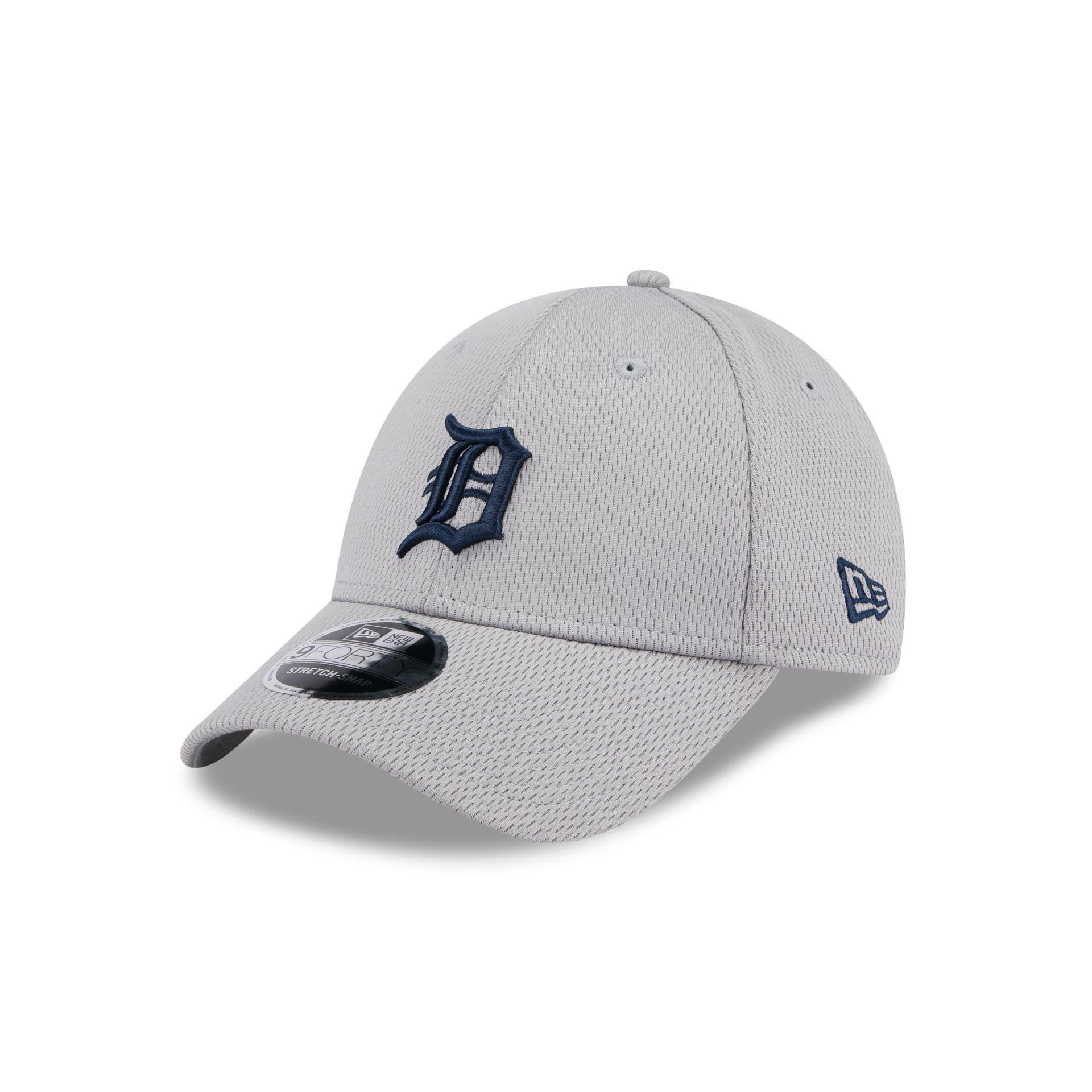 Detroit Tigers Gray 9FORTY Stretch-Snap Hat Male Product Image