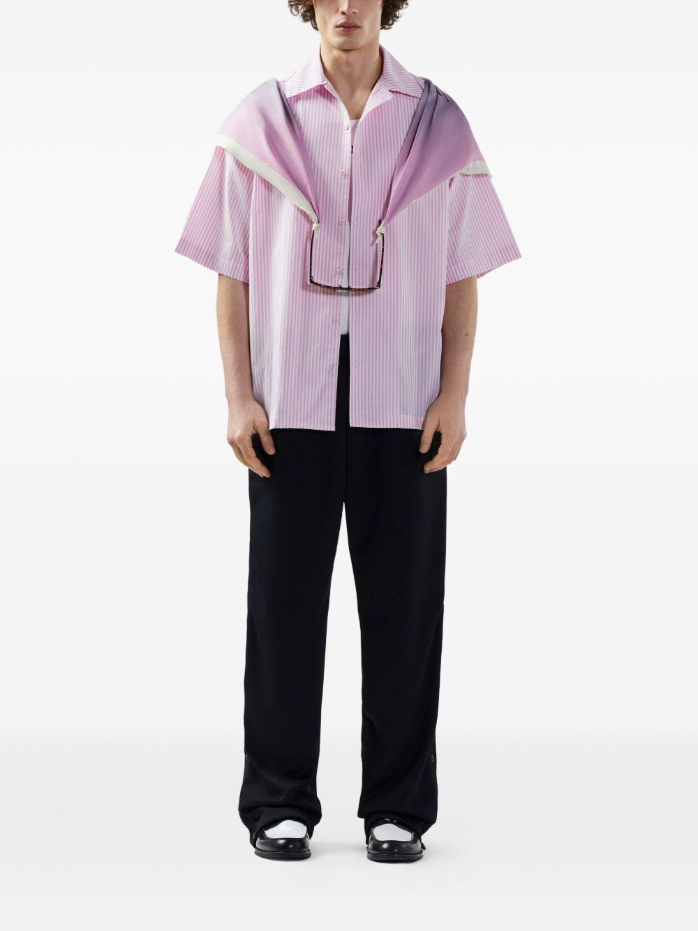 Wirdo Flames-print shirt Product Image