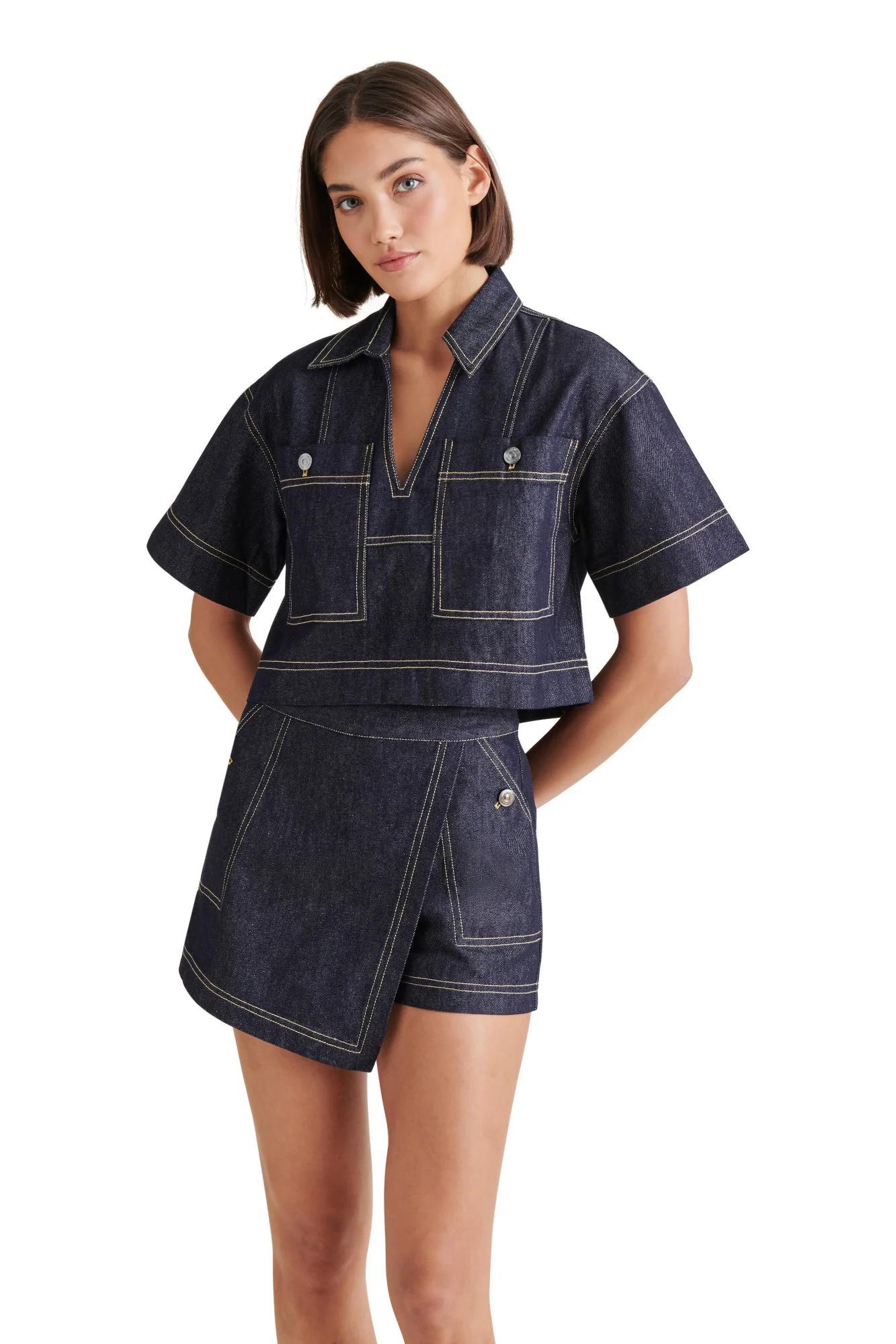 Jai Denim Top Product Image