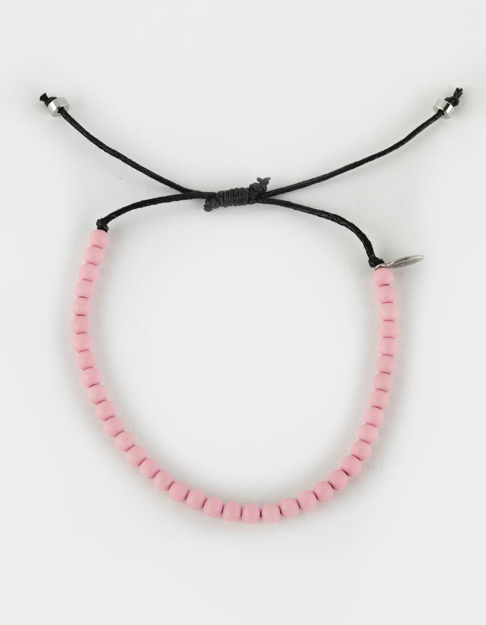 FULL TILT 2 Pack Classic And Beaded Bracelets - PINK COMBO Product Image