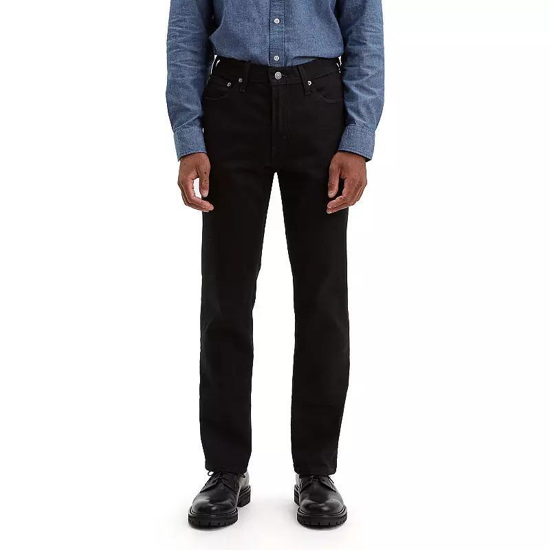 Levi's® Men's 541™ Fit Taper Jeans - Black Denim 42x32: Heavyweight, Mid Rise, Stretch Denim Product Image