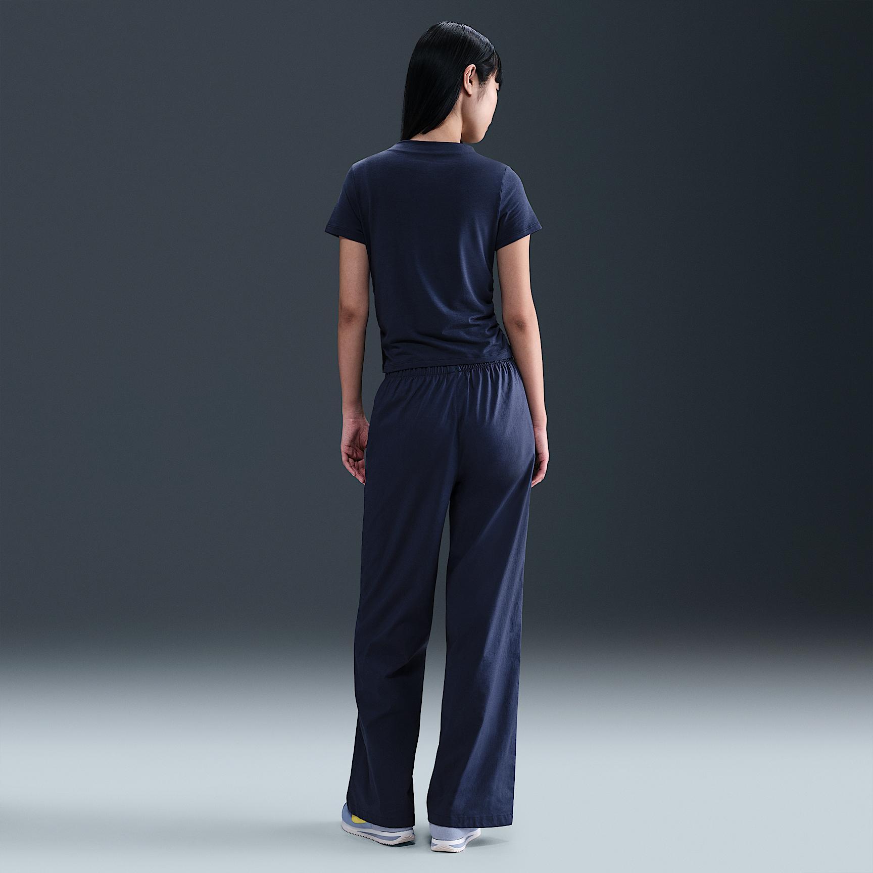 Nike Sportswear Chill Knit Women's Tight Short-Sleeve Mock-Neck Top Product Image