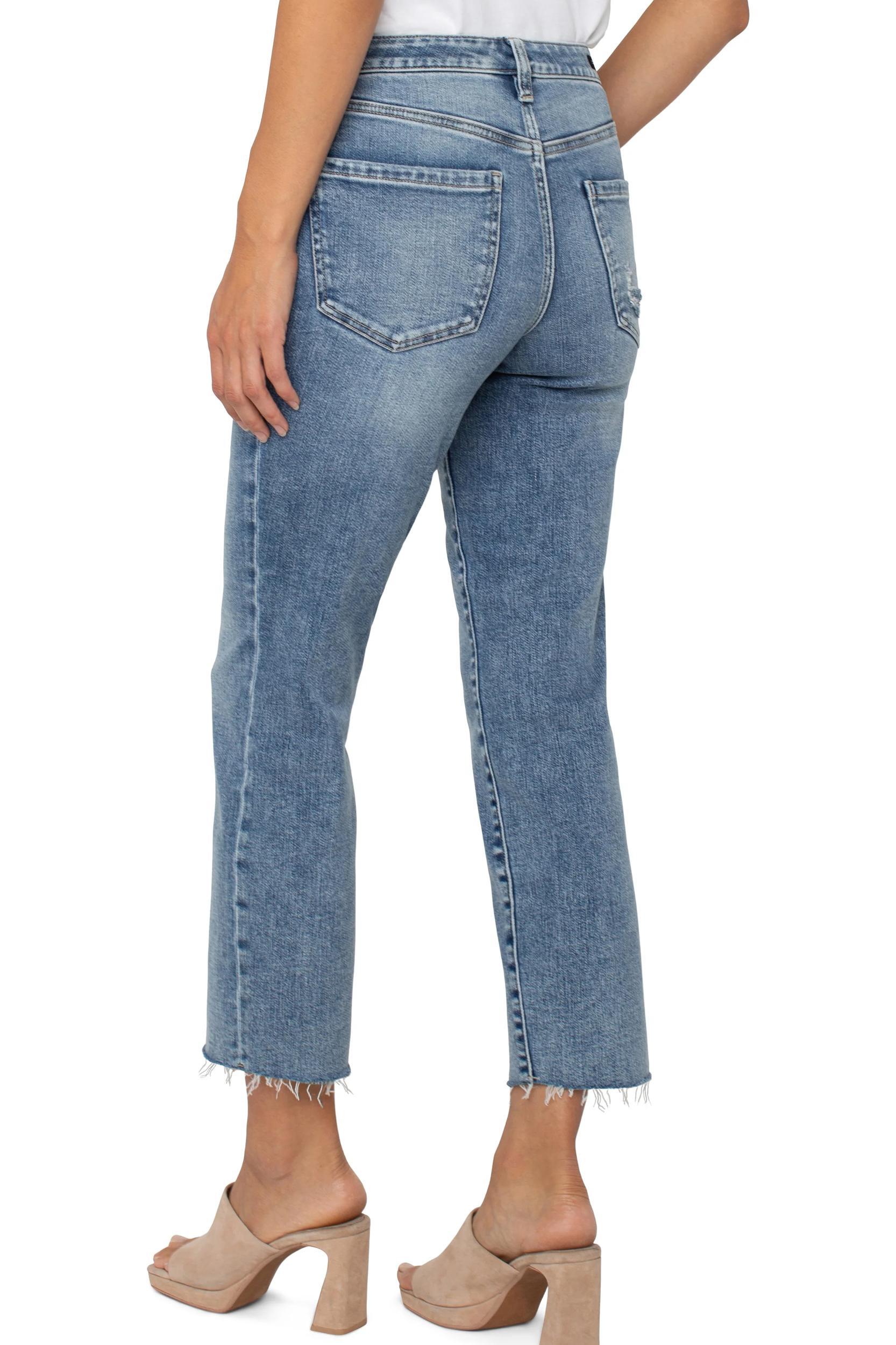 Liv Relaxed Skinny With Cut Hem Product Image