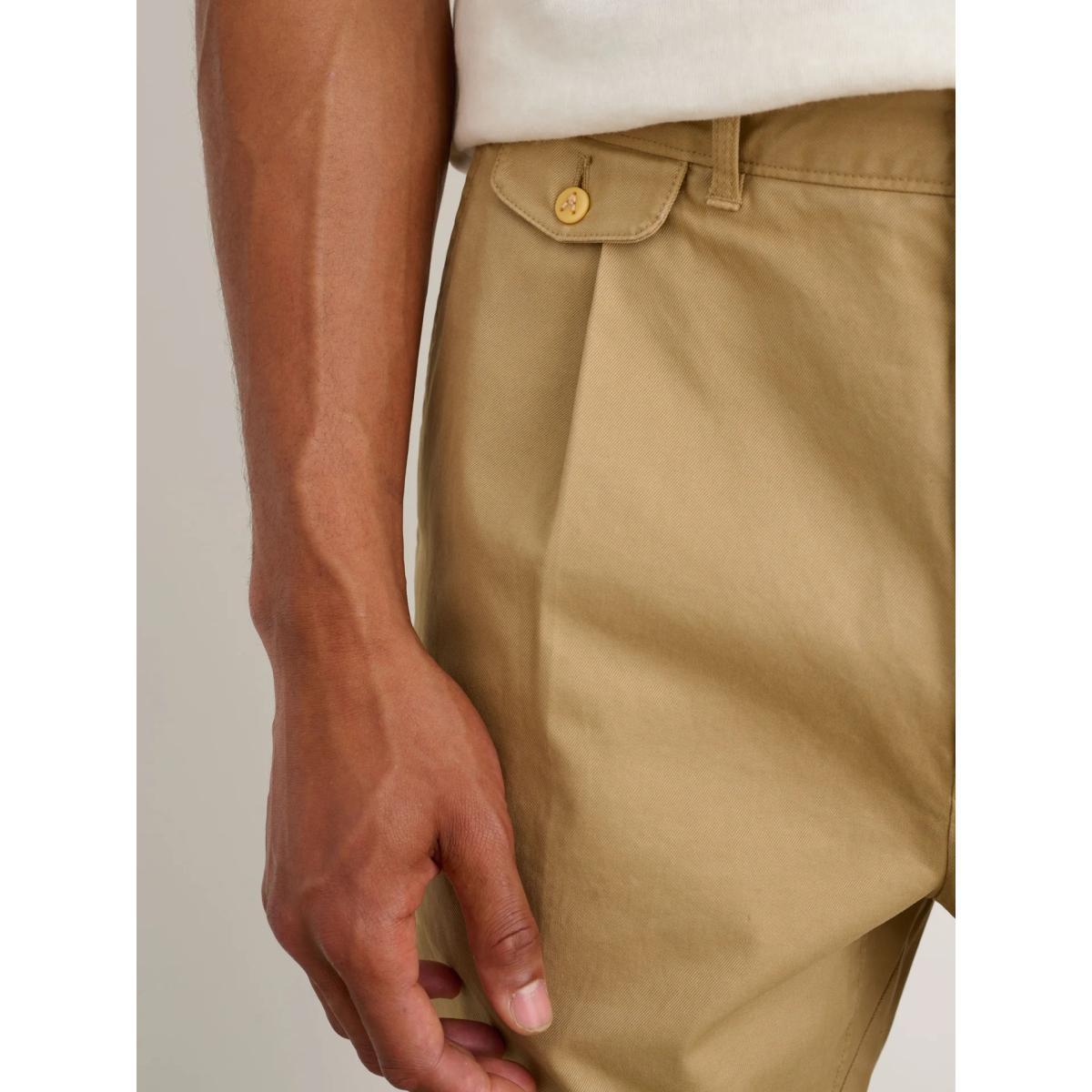 Standard Pleated Chino Pant Vintage Khaki Product Image