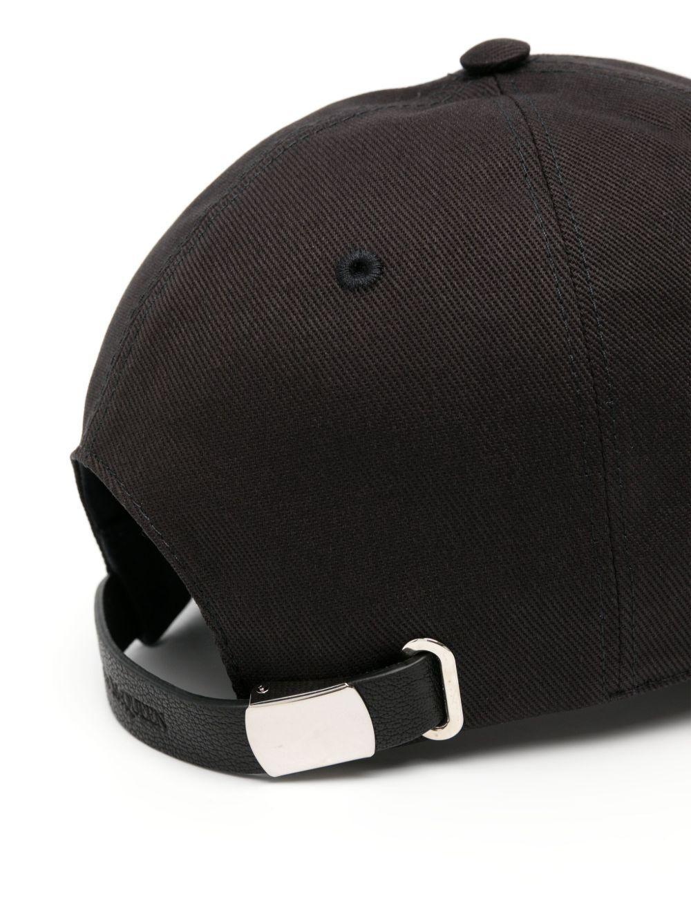 logo-embroidered cotton baseball cap Product Image