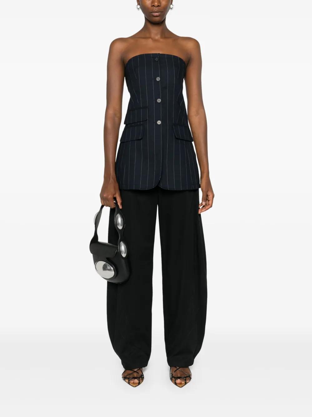 logo-print tapered trousers Product Image