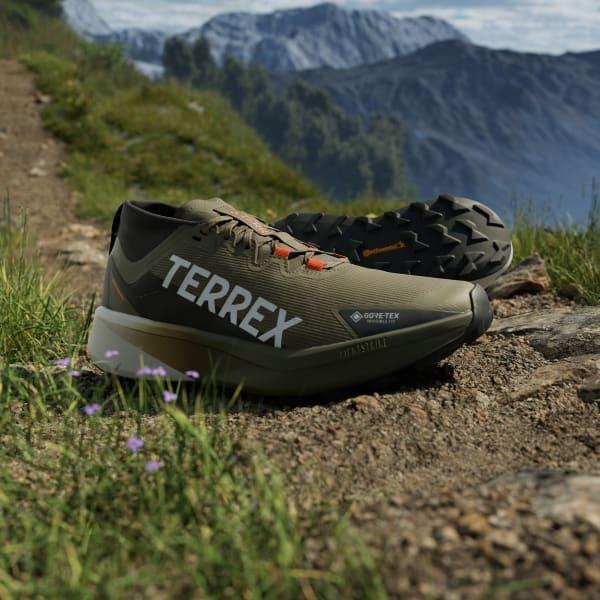 adidas Terrex Agravic GORE-TEX Trail Running Shoes Core Black 7.5 Mens Product Image