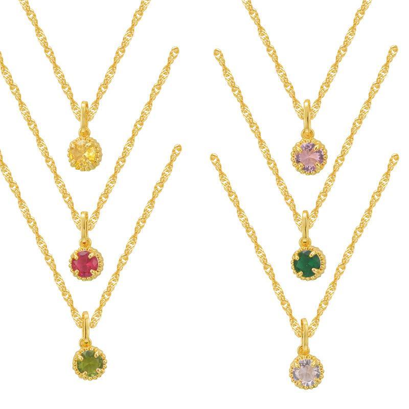 You're a Gem Birthstone Necklace Product Image