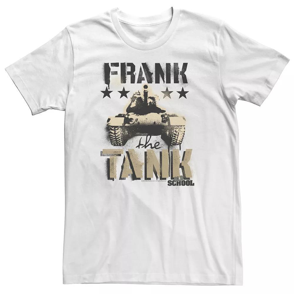 Big & Tall Old School Frank The Tank Top Portrait Tee, Men's, Size: 3XL Tall, White Product Image