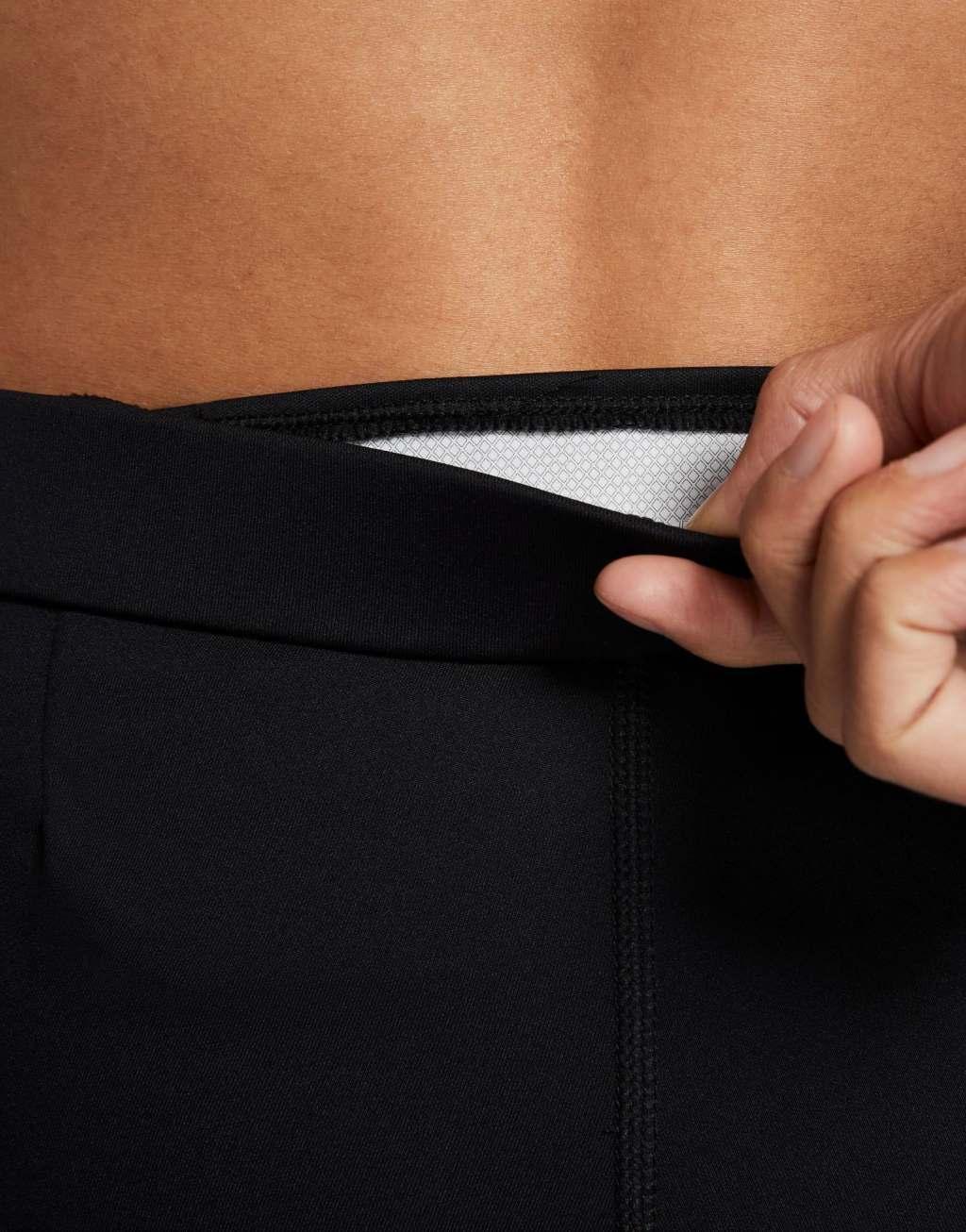 Nike Running DRI-FIT Challenger tights in black Product Image