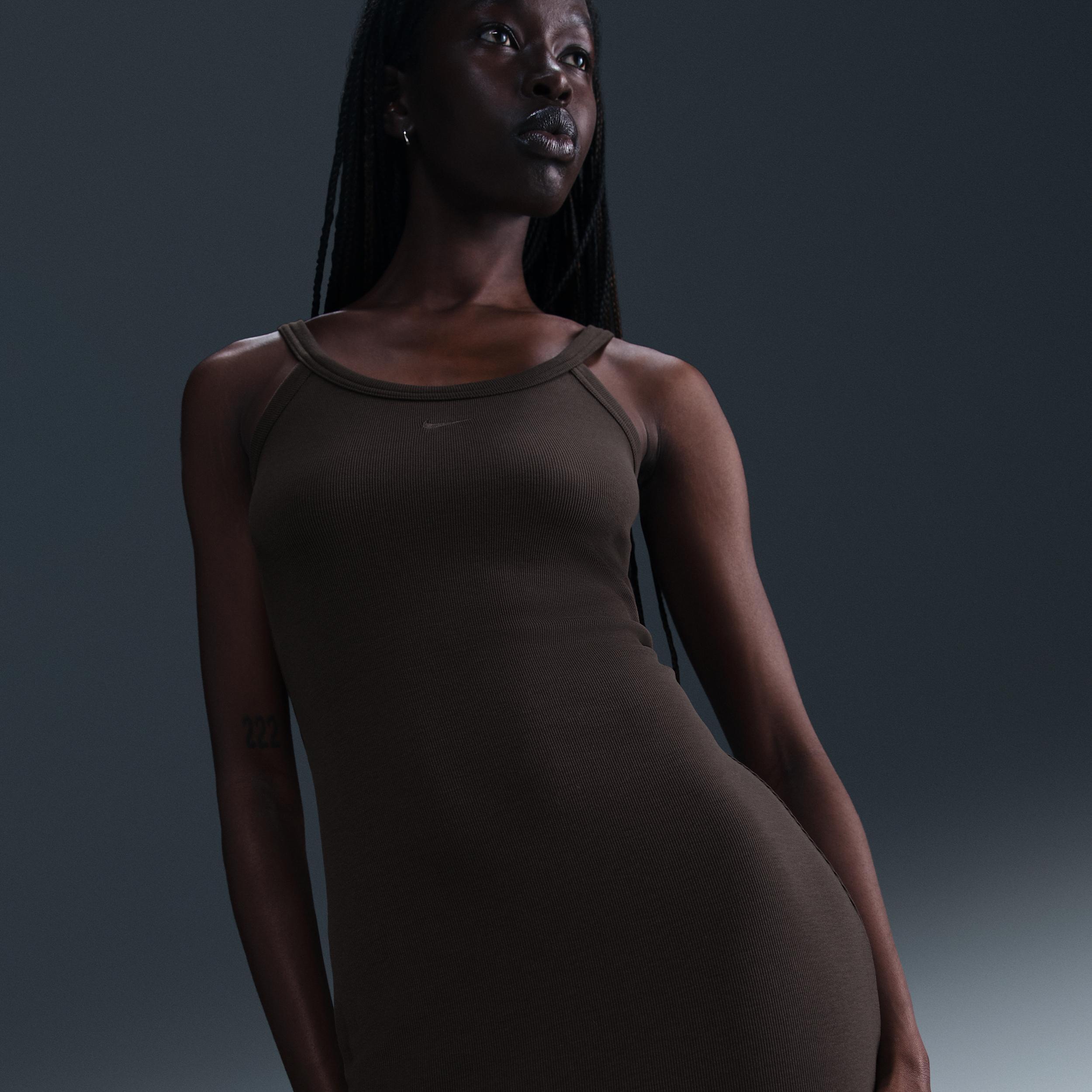Nike Sportswear Chill Knit Women's Tight Mini-Rib Tank Dress Product Image