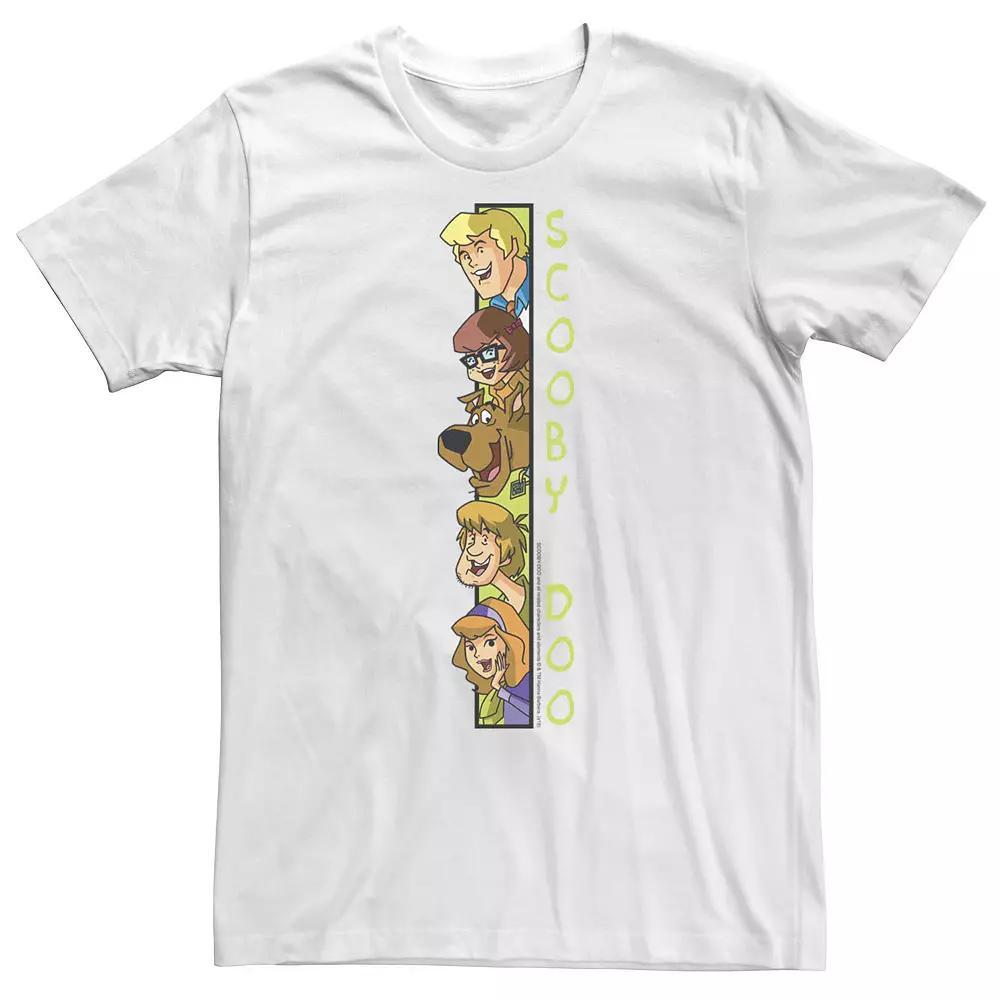 Big & Tall Scooby-Doo Peeking Mystery Gang Tee, Men's, Size: 4XL, White Product Image